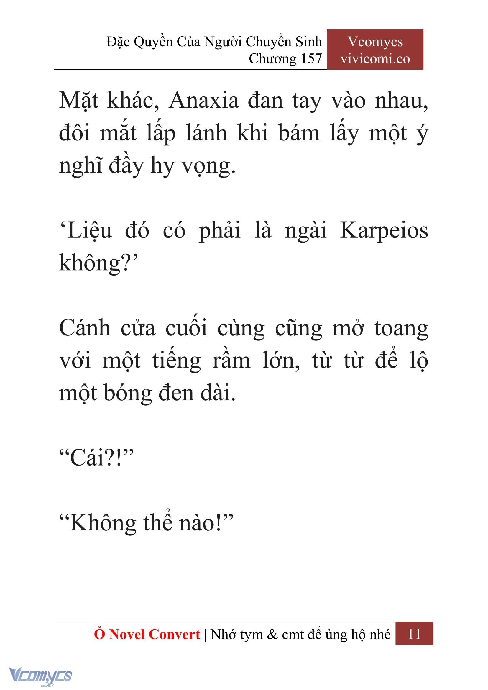 [Novel] Đặc Quyền Của Người Chuyển Sinh Chapter  157 - 13