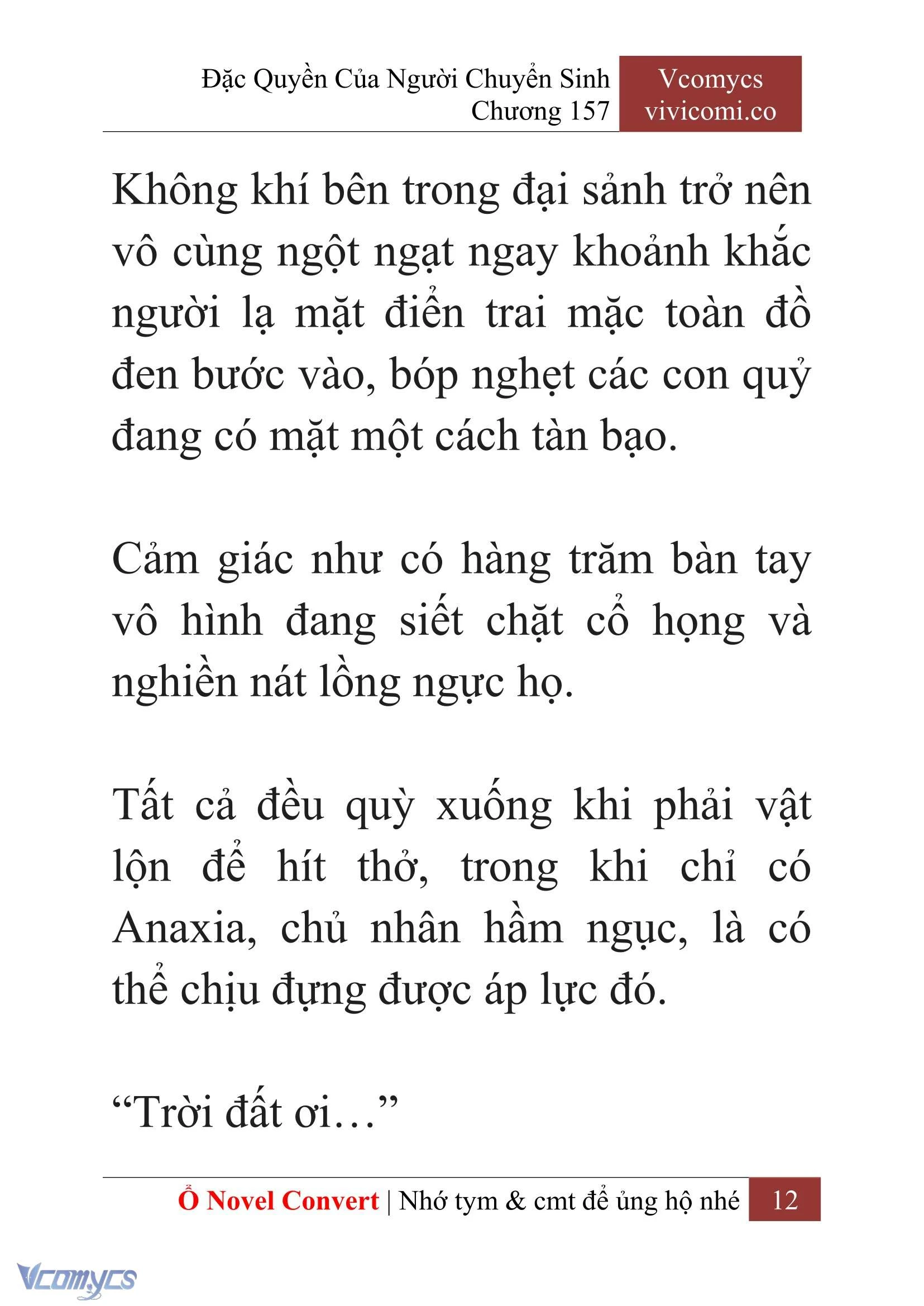 [Novel] Đặc Quyền Của Người Chuyển Sinh Chapter  157 - 14