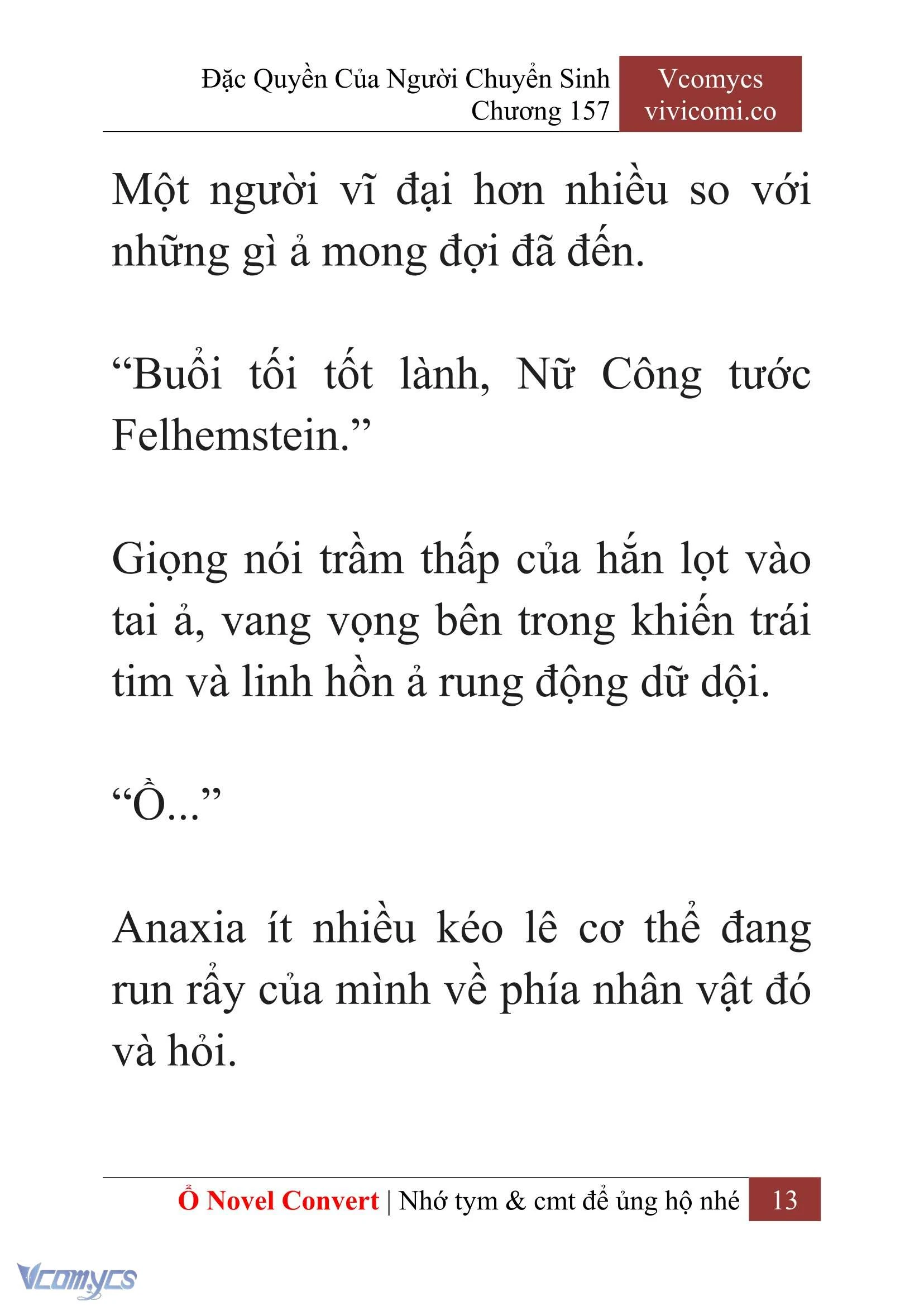 [Novel] Đặc Quyền Của Người Chuyển Sinh Chapter  157 - 15