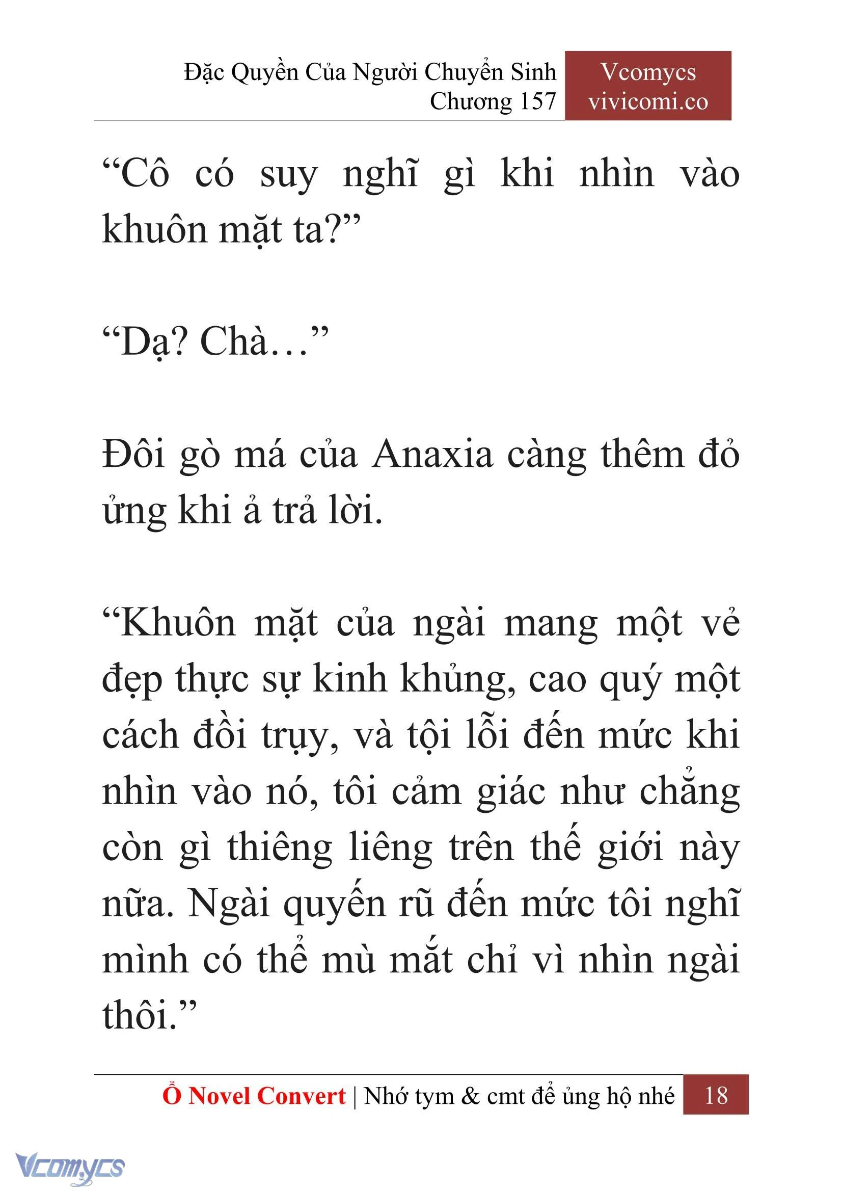 [Novel] Đặc Quyền Của Người Chuyển Sinh Chapter  157 - 20