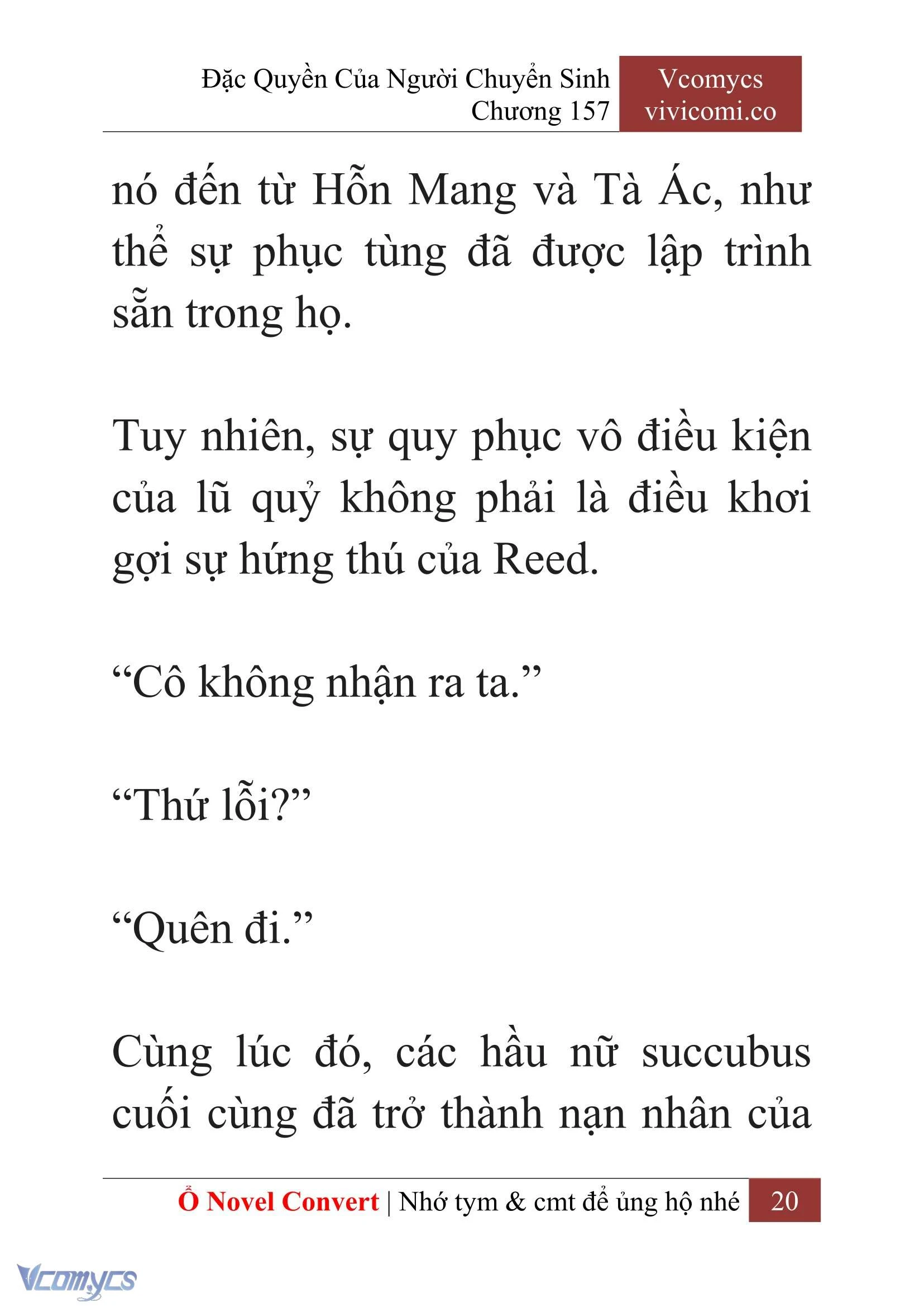 [Novel] Đặc Quyền Của Người Chuyển Sinh Chapter  157 - 22