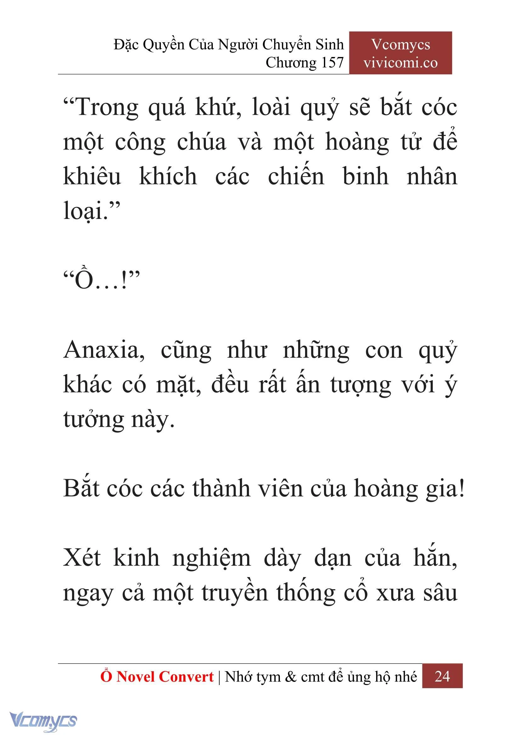 [Novel] Đặc Quyền Của Người Chuyển Sinh Chapter  157 - 26