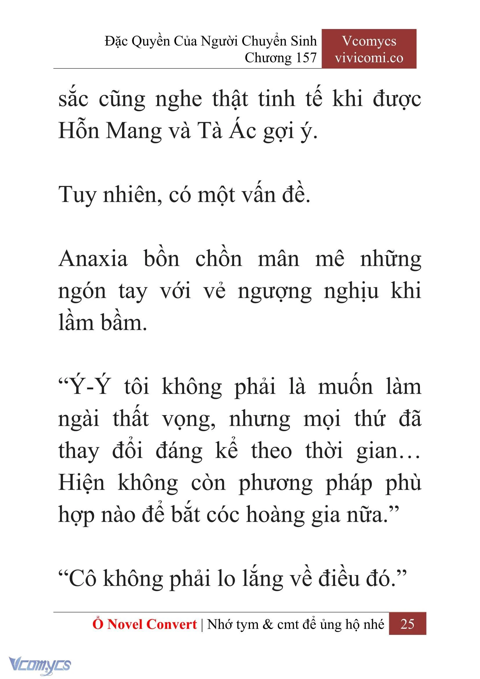 [Novel] Đặc Quyền Của Người Chuyển Sinh Chapter  157 - 27