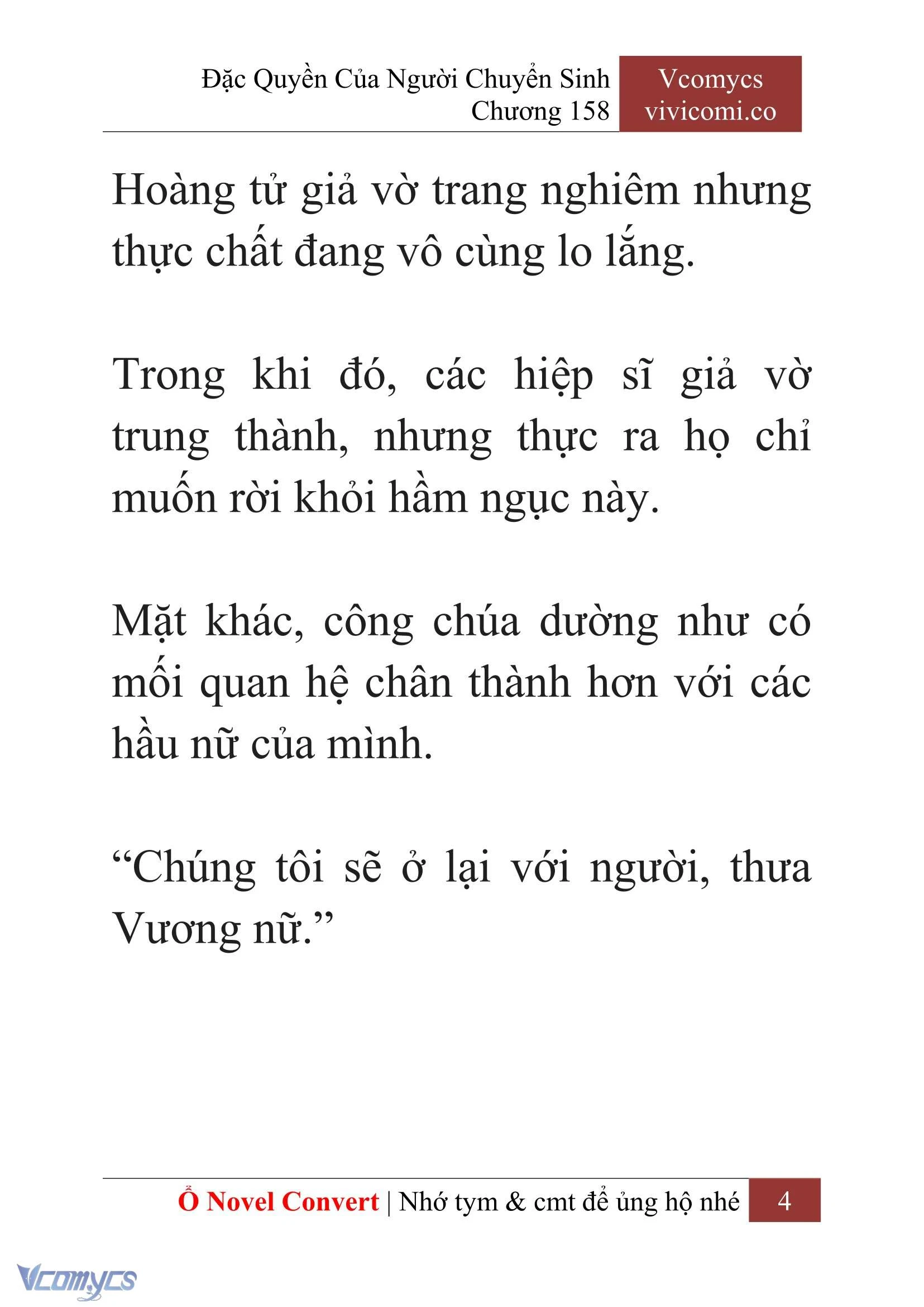 [Novel] Đặc Quyền Của Người Chuyển Sinh Chapter  158 - 6