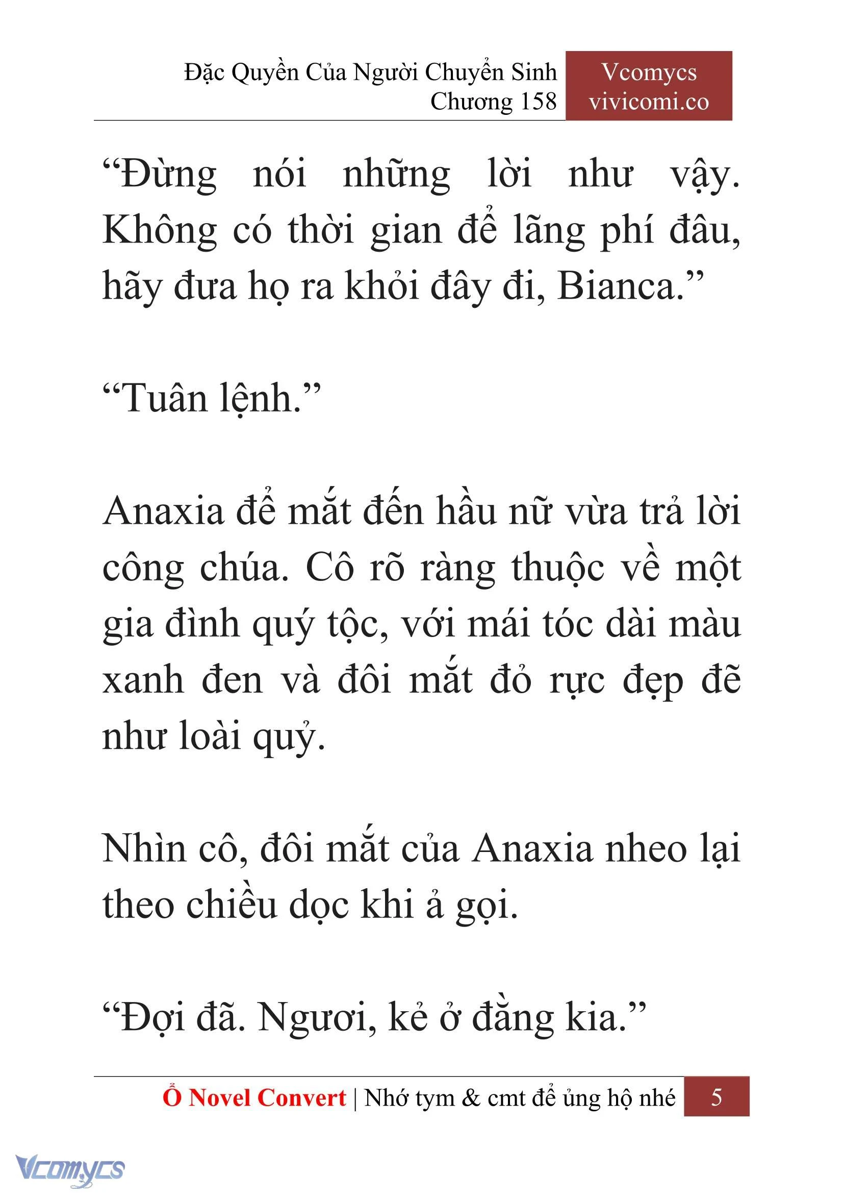 [Novel] Đặc Quyền Của Người Chuyển Sinh Chapter  158 - 7