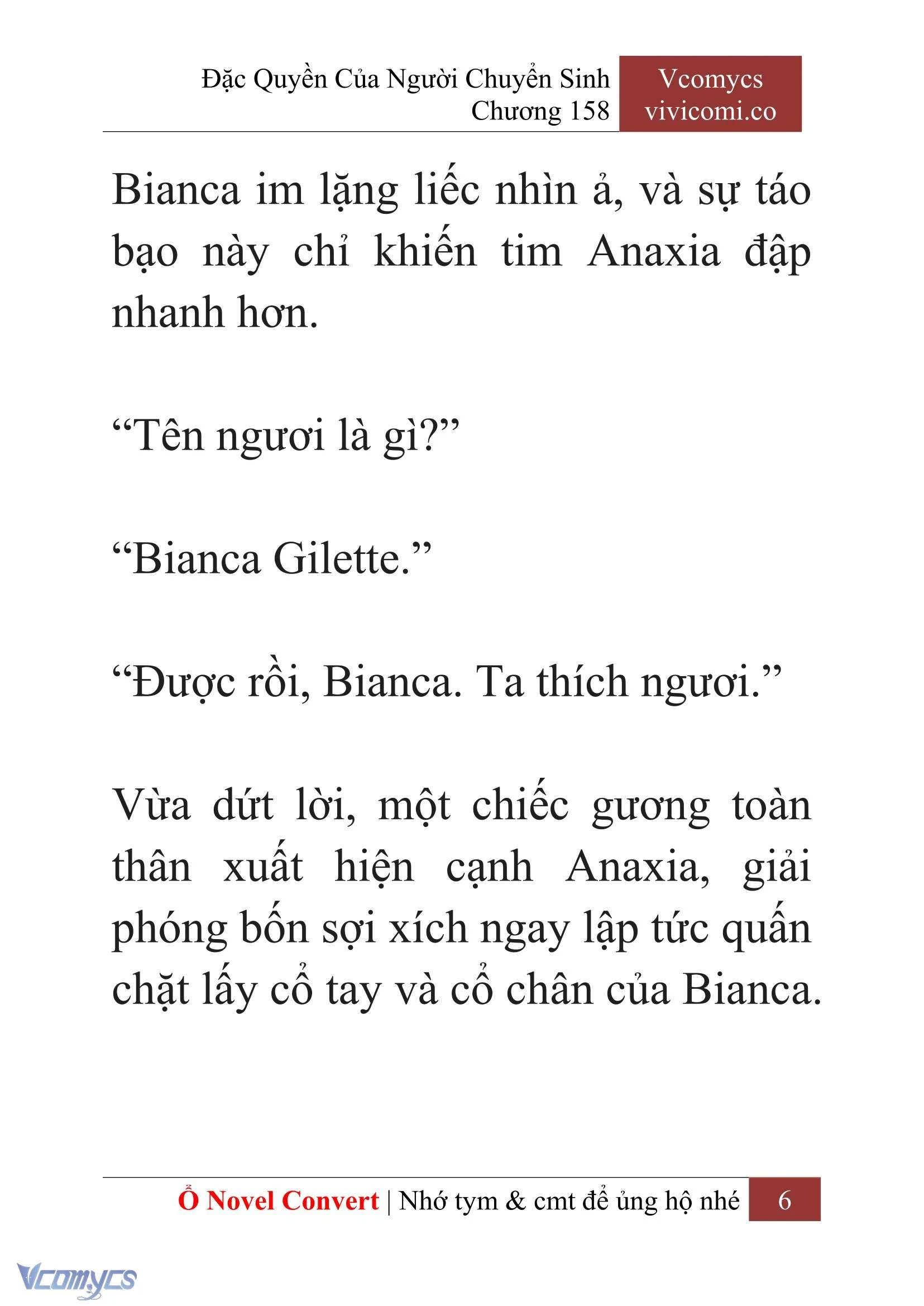 [Novel] Đặc Quyền Của Người Chuyển Sinh Chapter  158 - 8