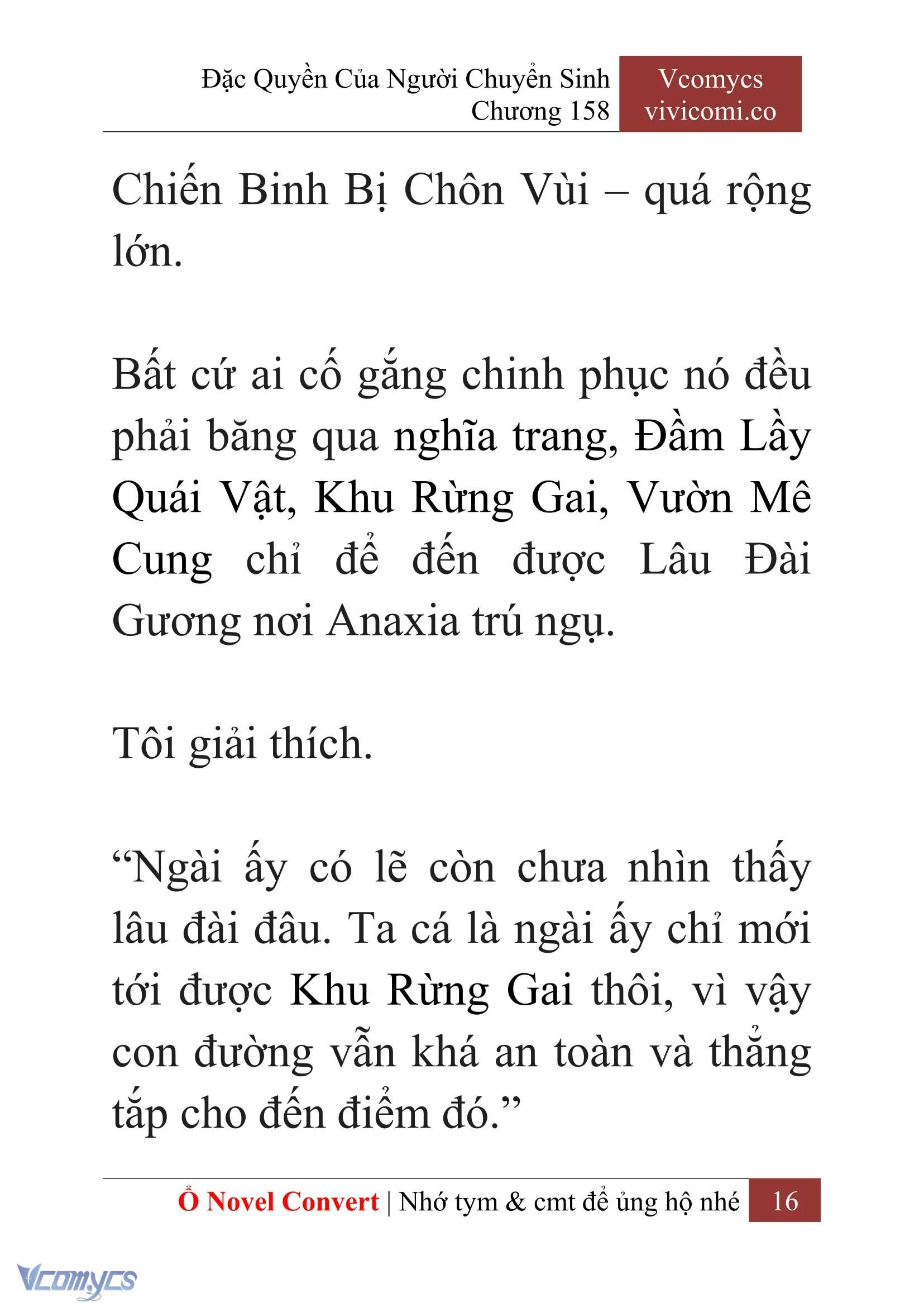 [Novel] Đặc Quyền Của Người Chuyển Sinh Chapter  158 - 18