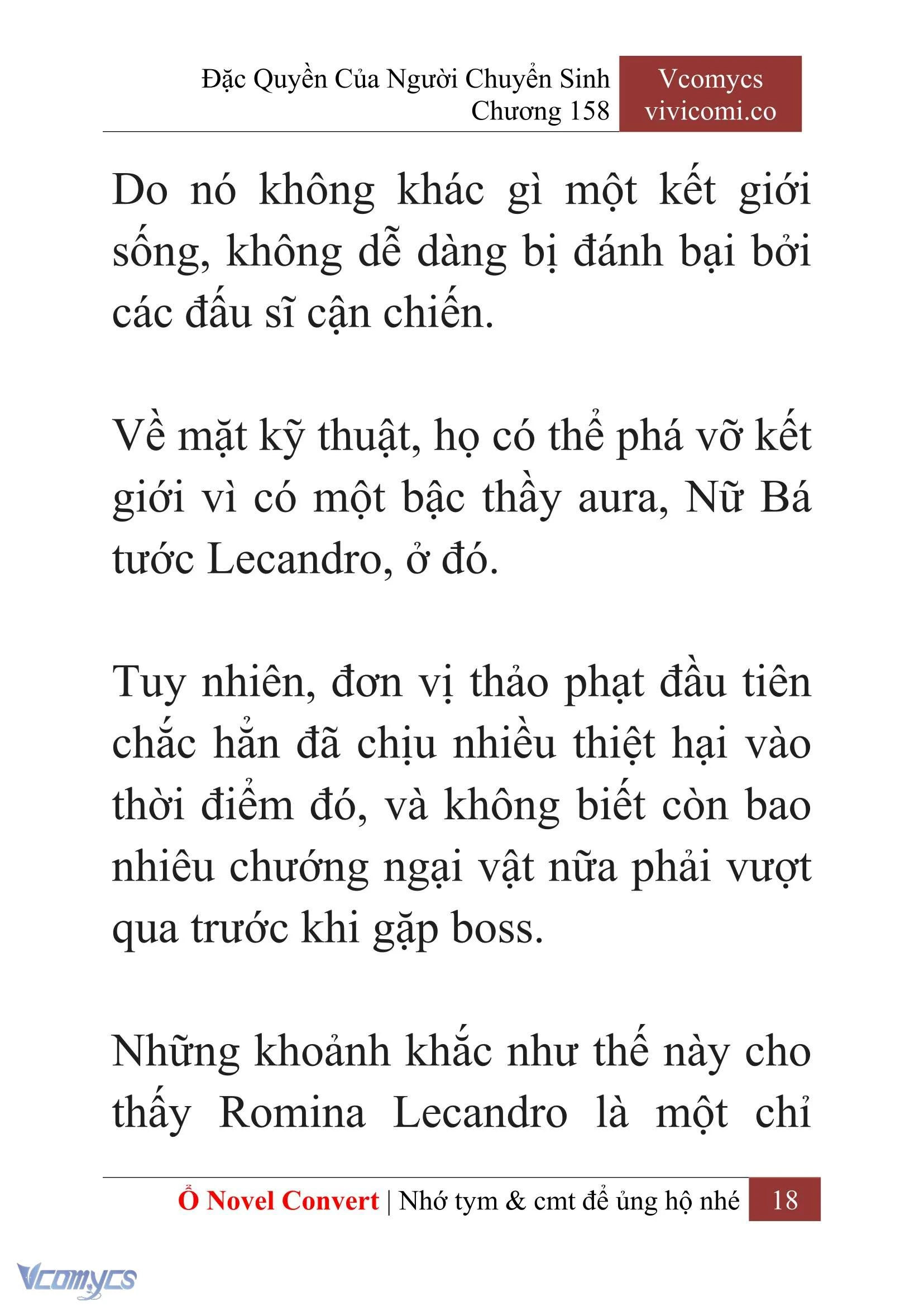 [Novel] Đặc Quyền Của Người Chuyển Sinh Chapter  158 - 20