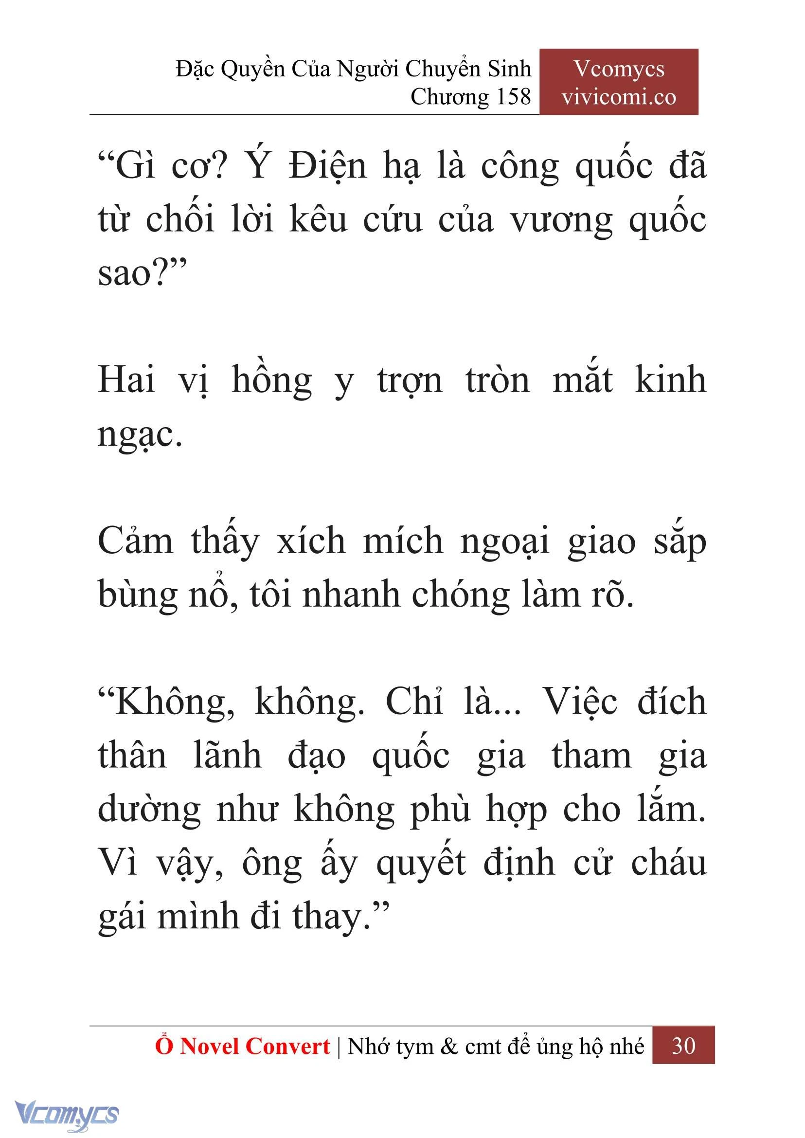 [Novel] Đặc Quyền Của Người Chuyển Sinh Chapter  158 - 32