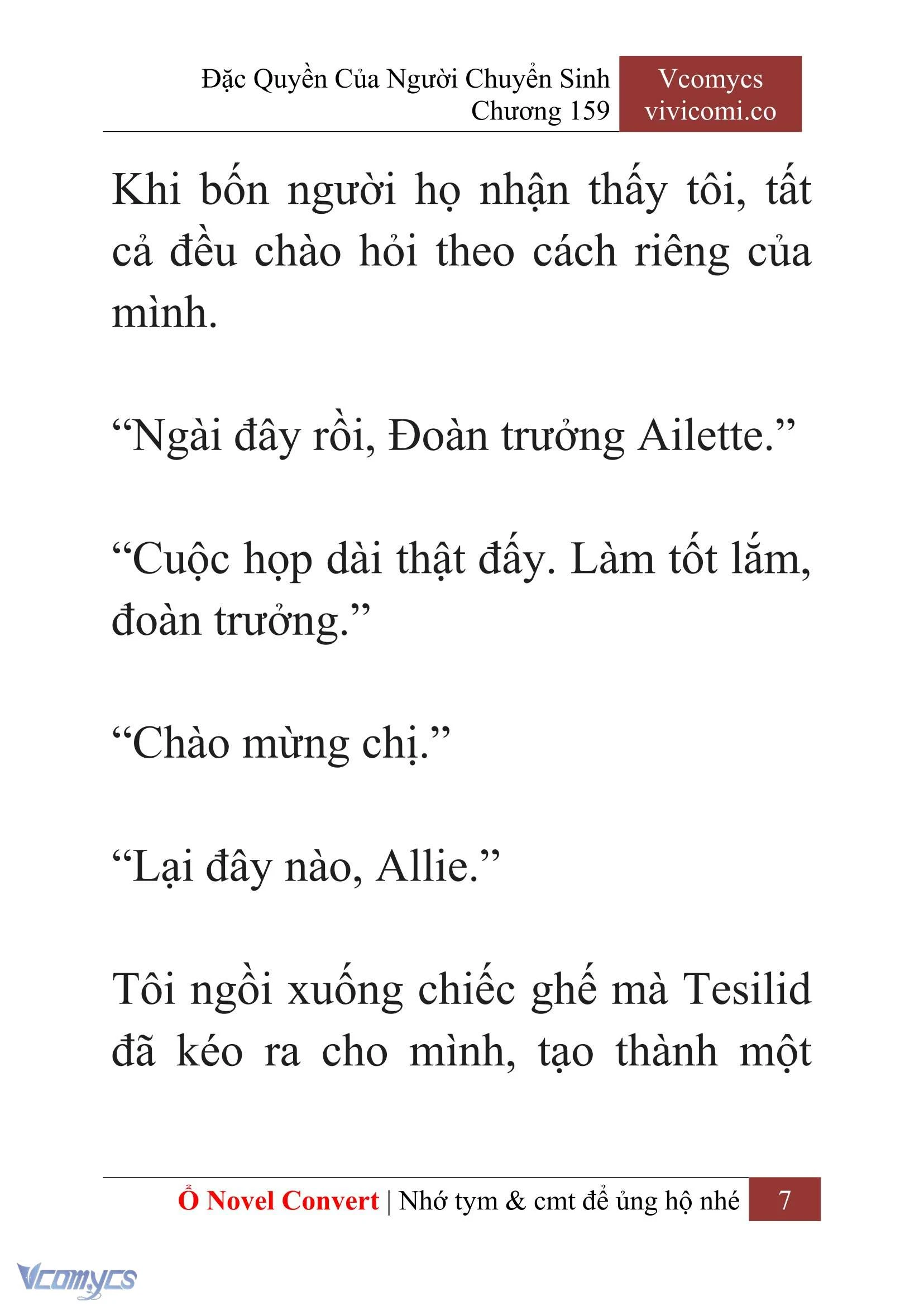 [Novel] Đặc Quyền Của Người Chuyển Sinh Chapter  159 - 9