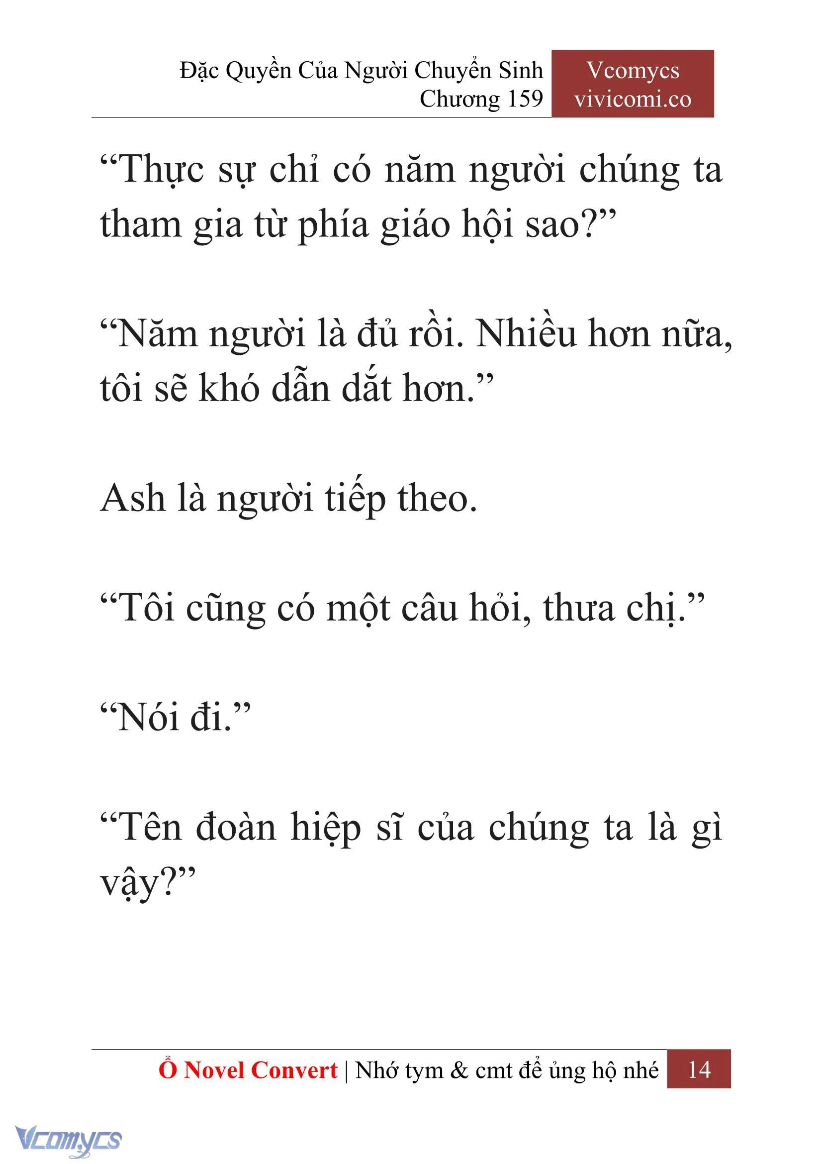 [Novel] Đặc Quyền Của Người Chuyển Sinh Chapter  159 - 16