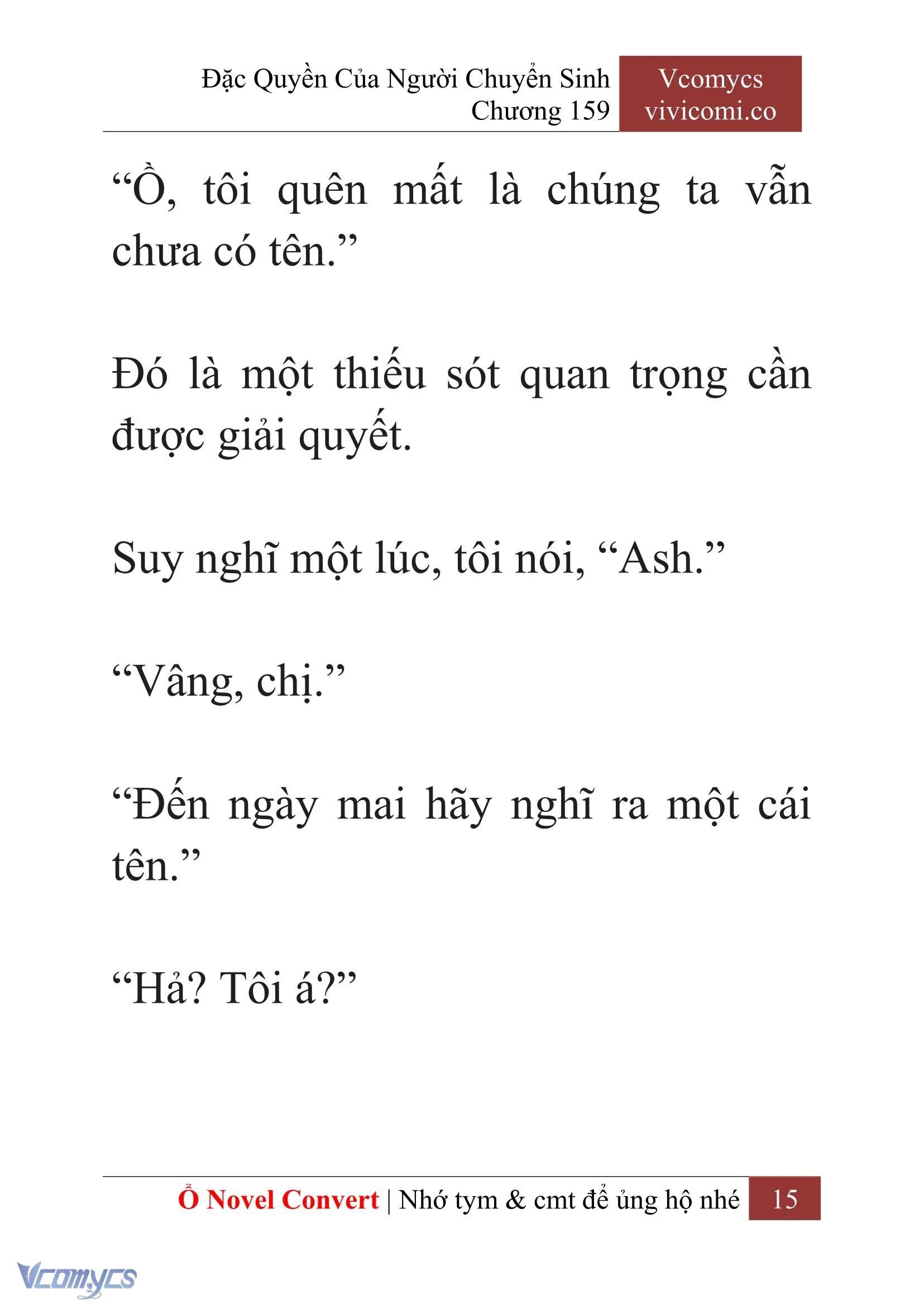 [Novel] Đặc Quyền Của Người Chuyển Sinh Chapter  159 - 17