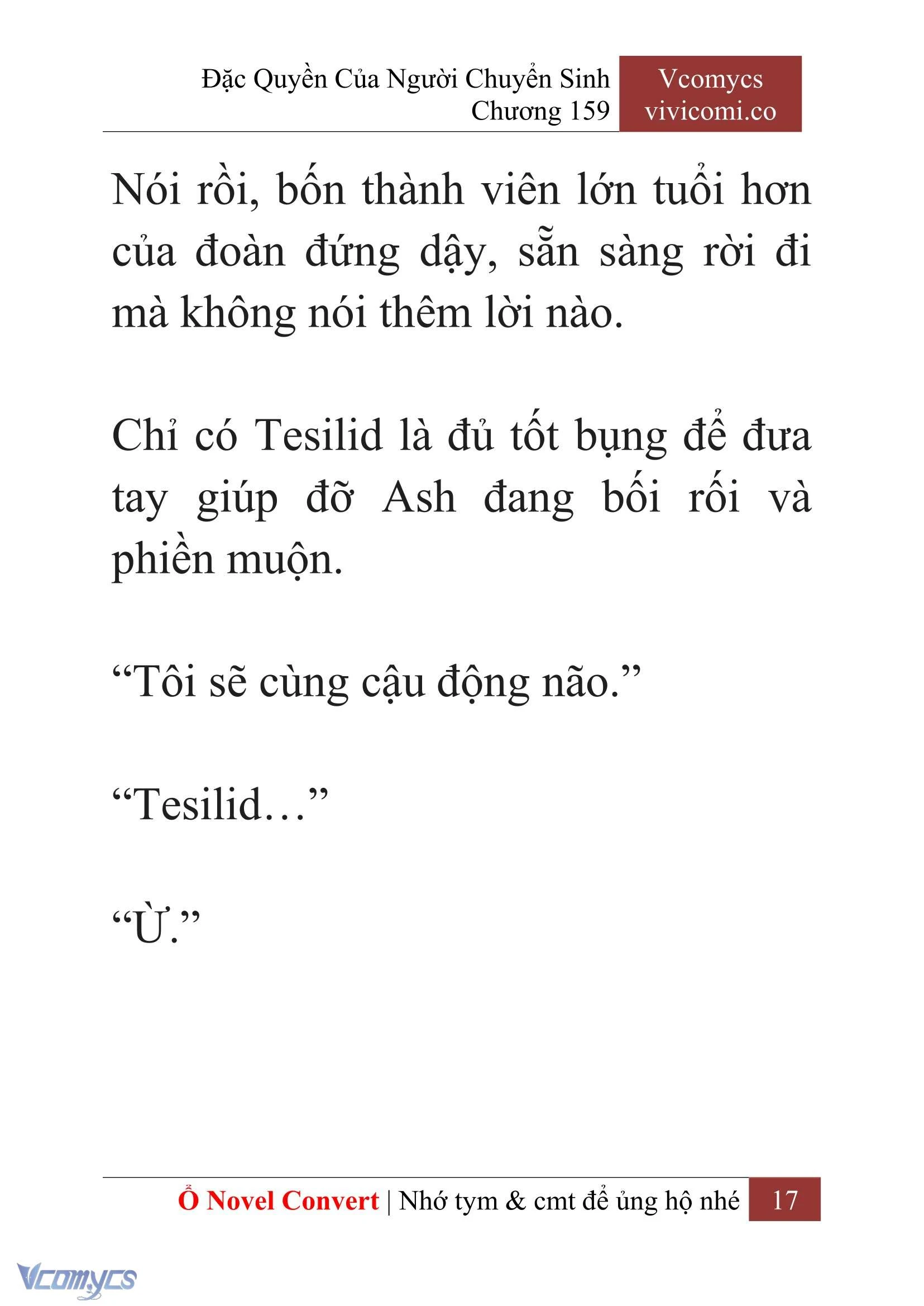 [Novel] Đặc Quyền Của Người Chuyển Sinh Chapter  159 - 19