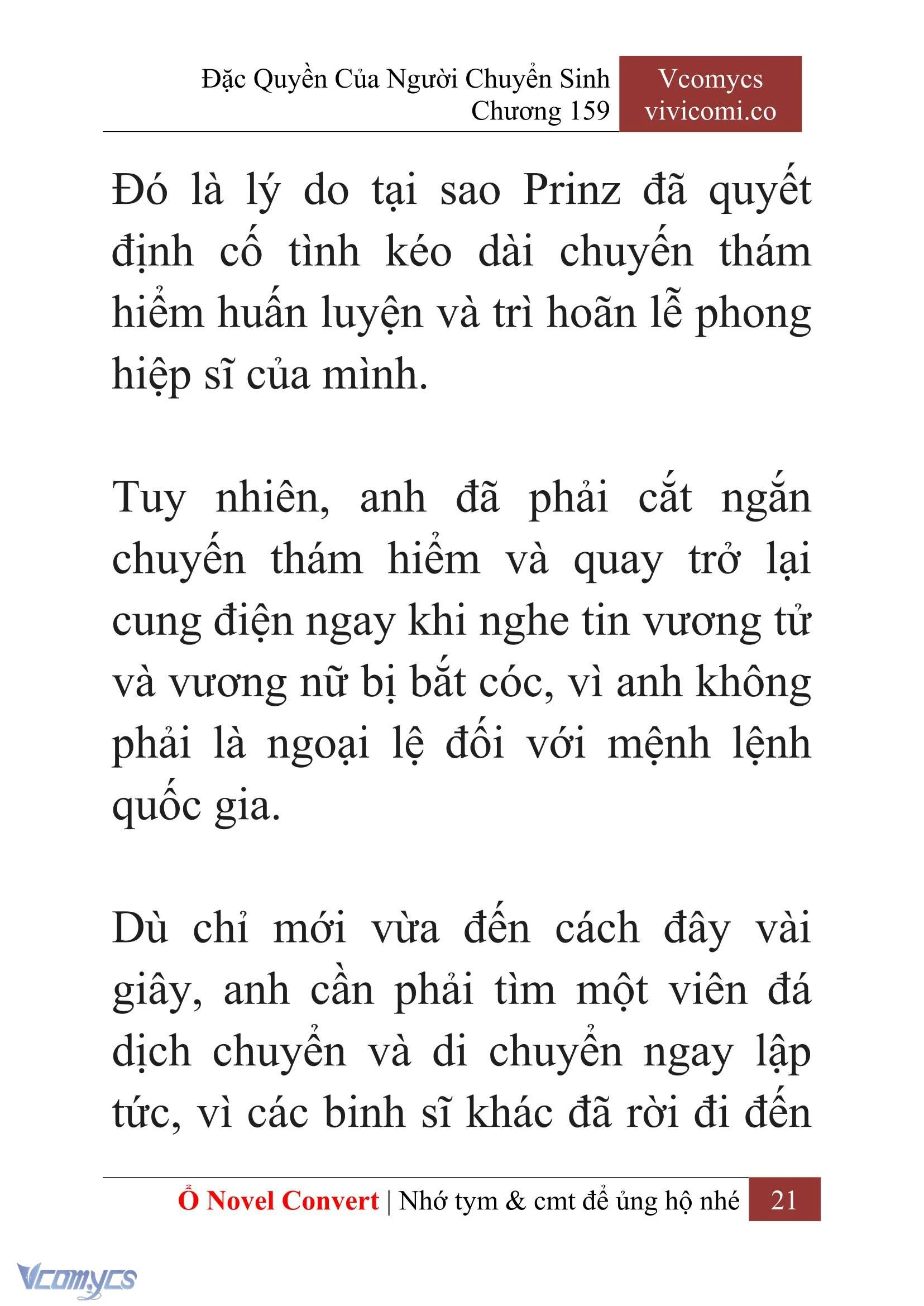 [Novel] Đặc Quyền Của Người Chuyển Sinh Chapter  159 - 23