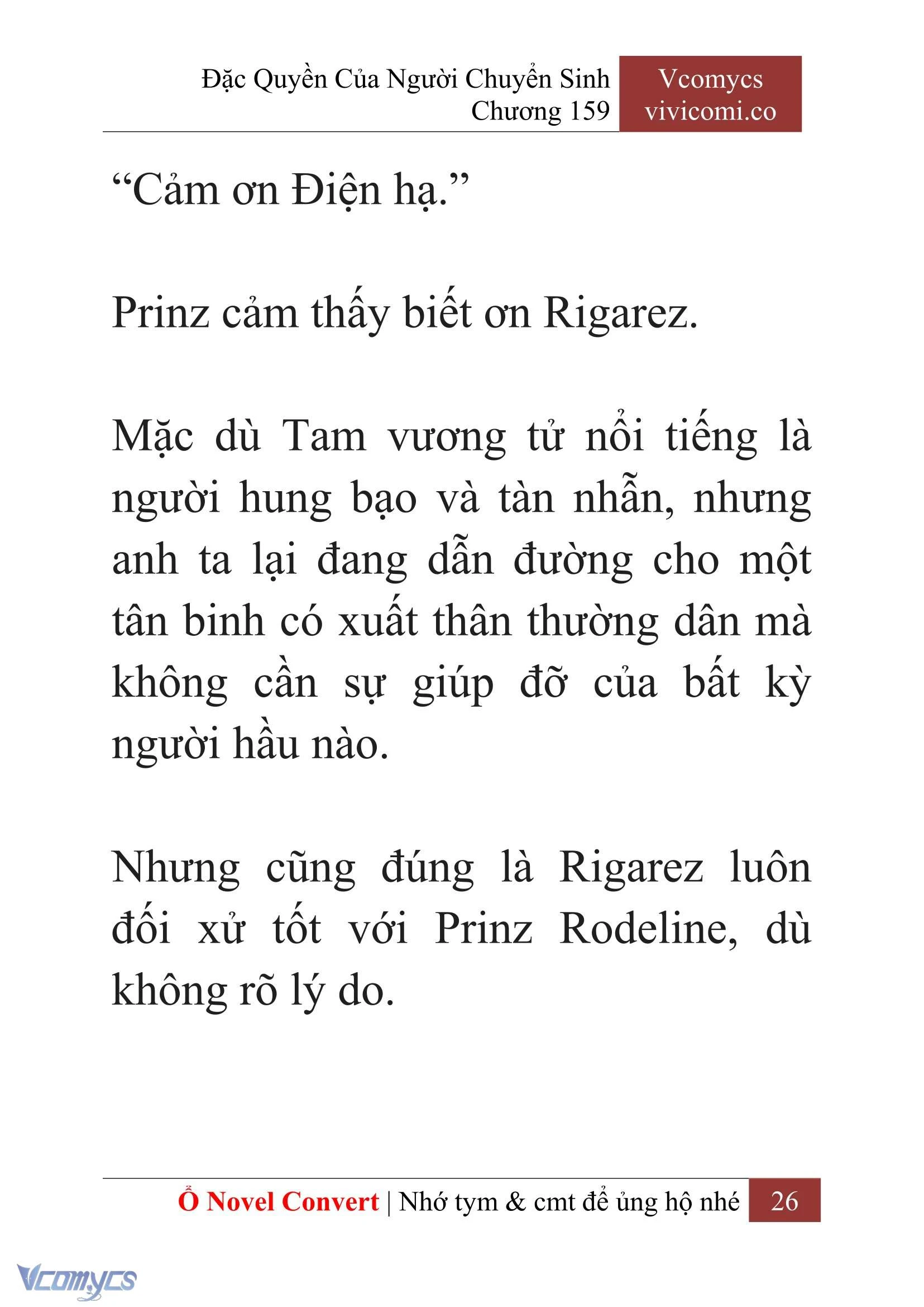 [Novel] Đặc Quyền Của Người Chuyển Sinh Chapter  159 - 28