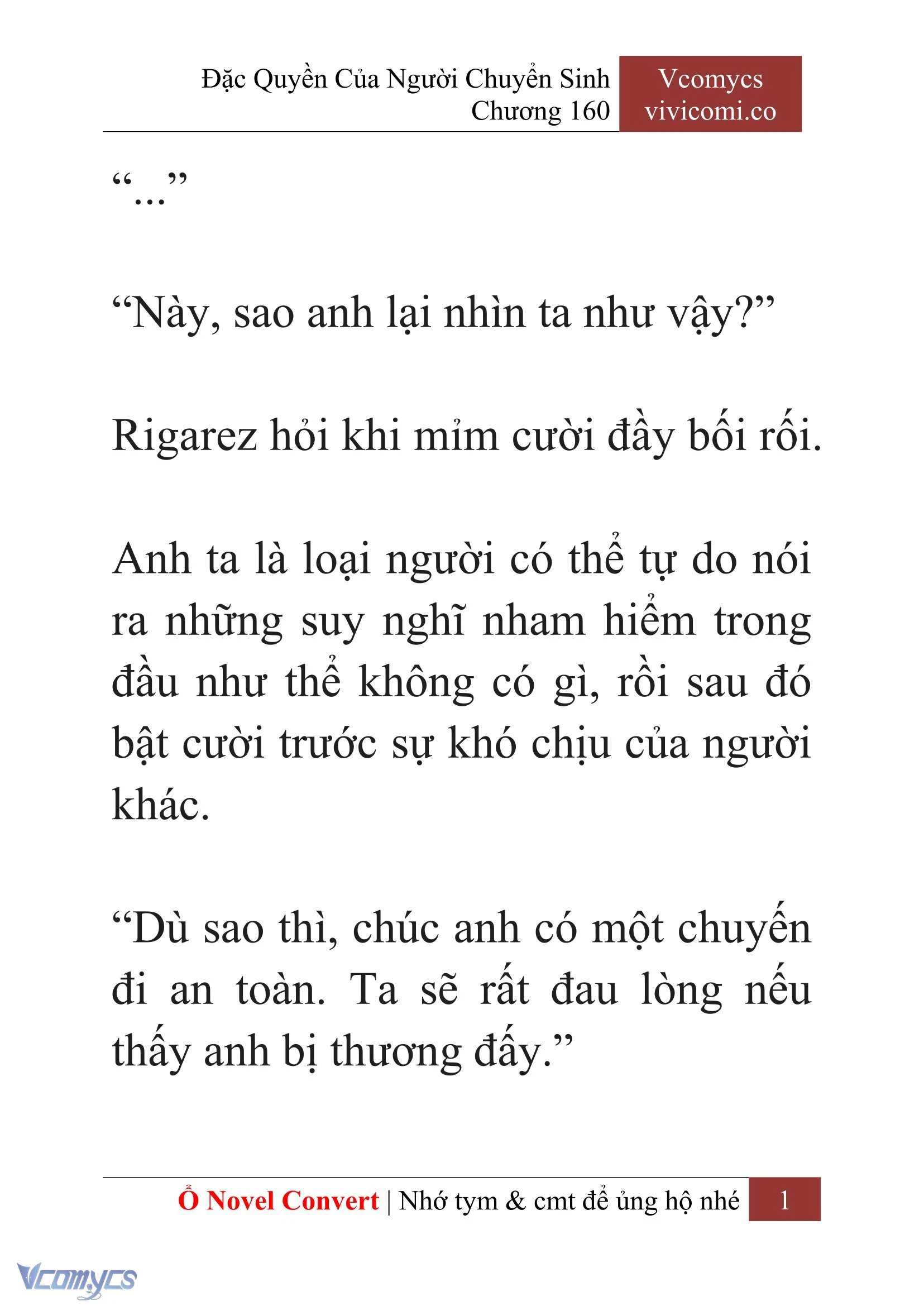 [Novel] Đặc Quyền Của Người Chuyển Sinh Chapter  160 - 3