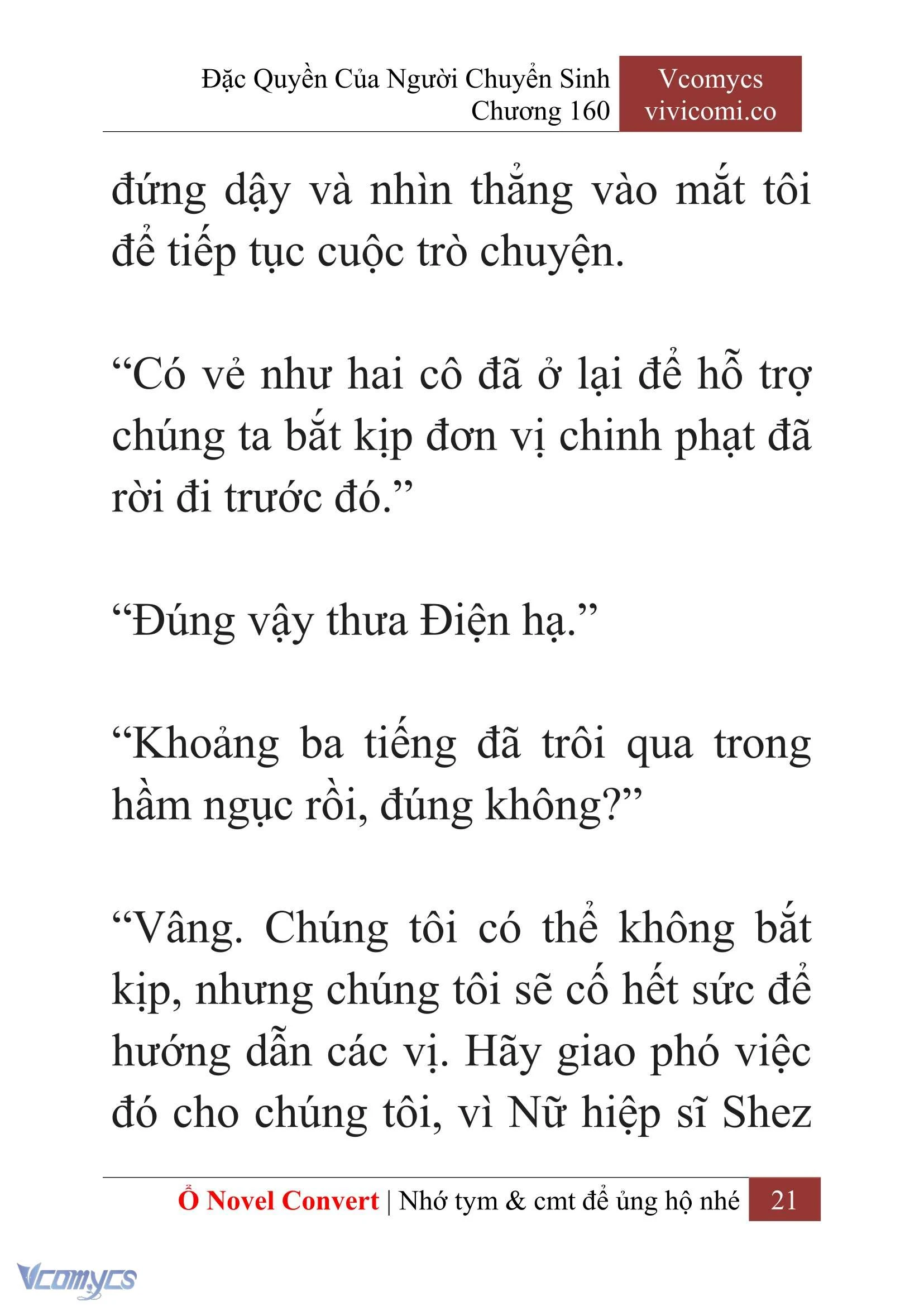 [Novel] Đặc Quyền Của Người Chuyển Sinh Chapter  160 - 23