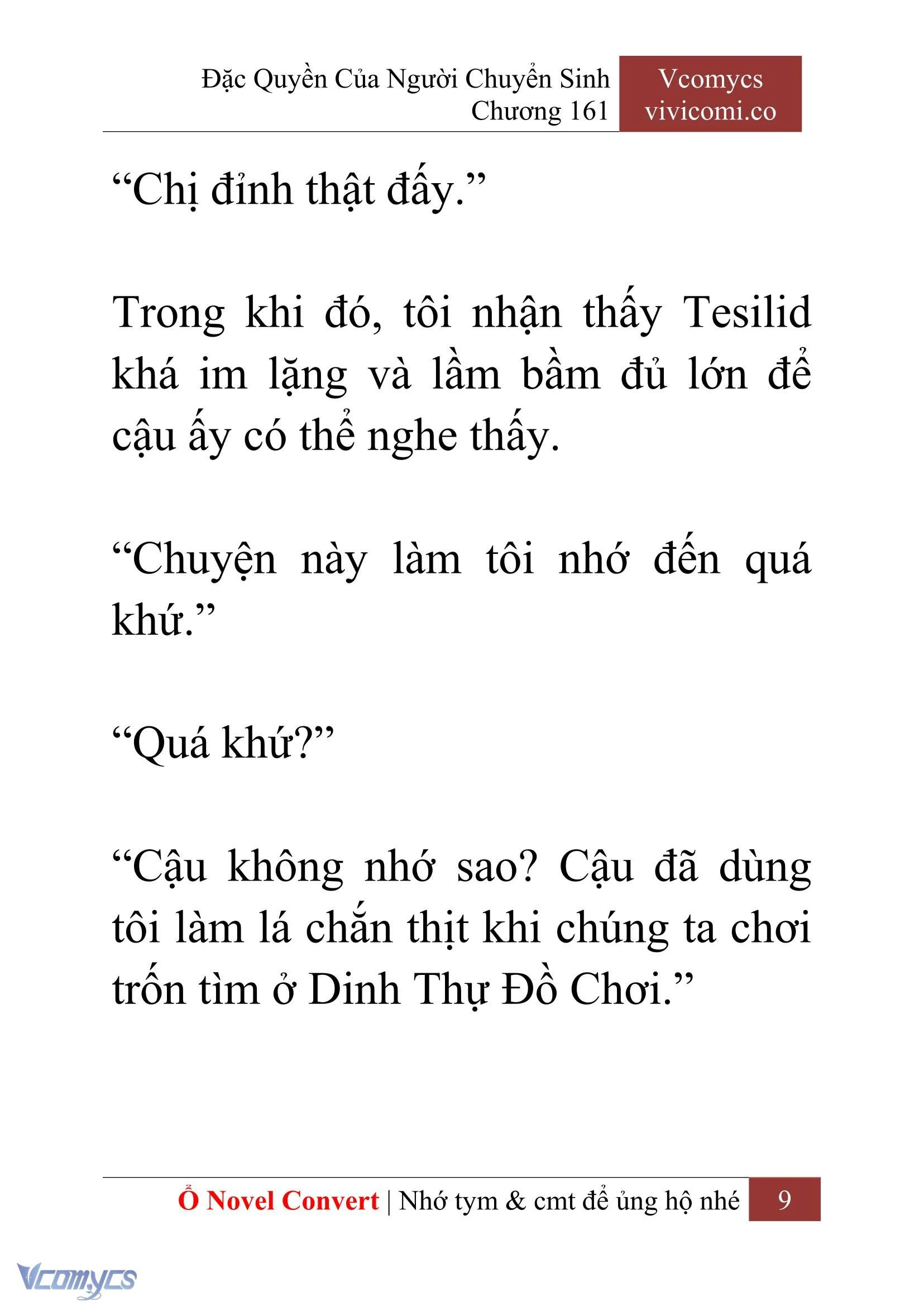 [Novel] Đặc Quyền Của Người Chuyển Sinh Chapter  161 - 11