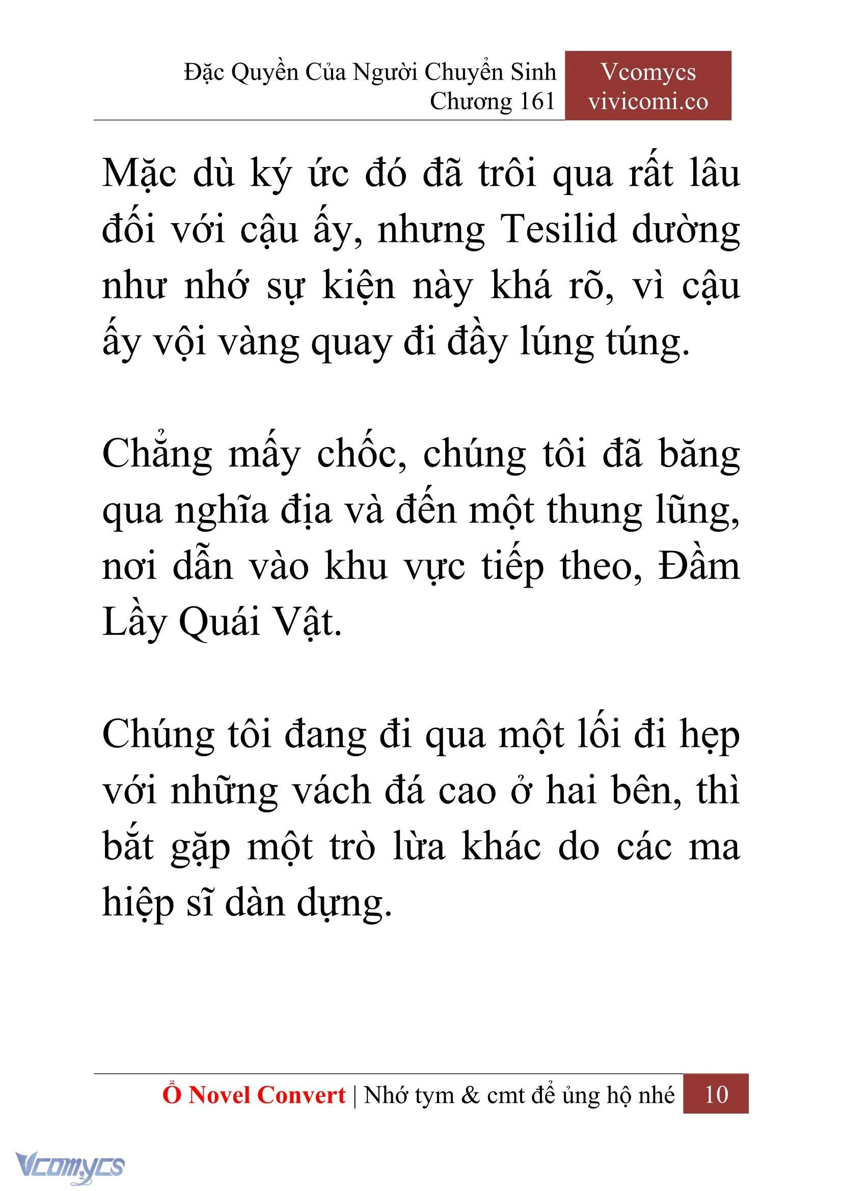 [Novel] Đặc Quyền Của Người Chuyển Sinh Chapter  161 - 12