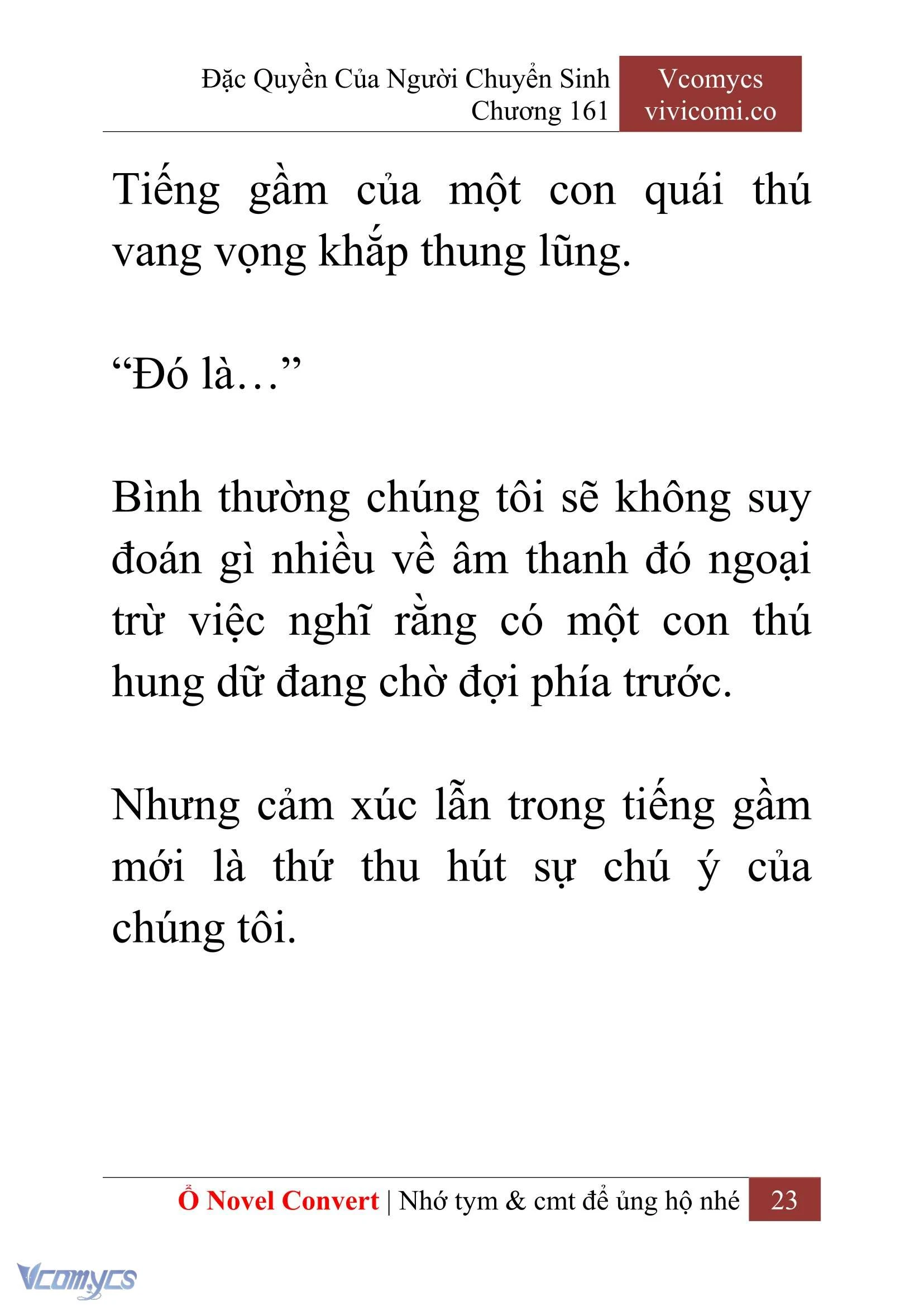 [Novel] Đặc Quyền Của Người Chuyển Sinh Chapter  161 - 25