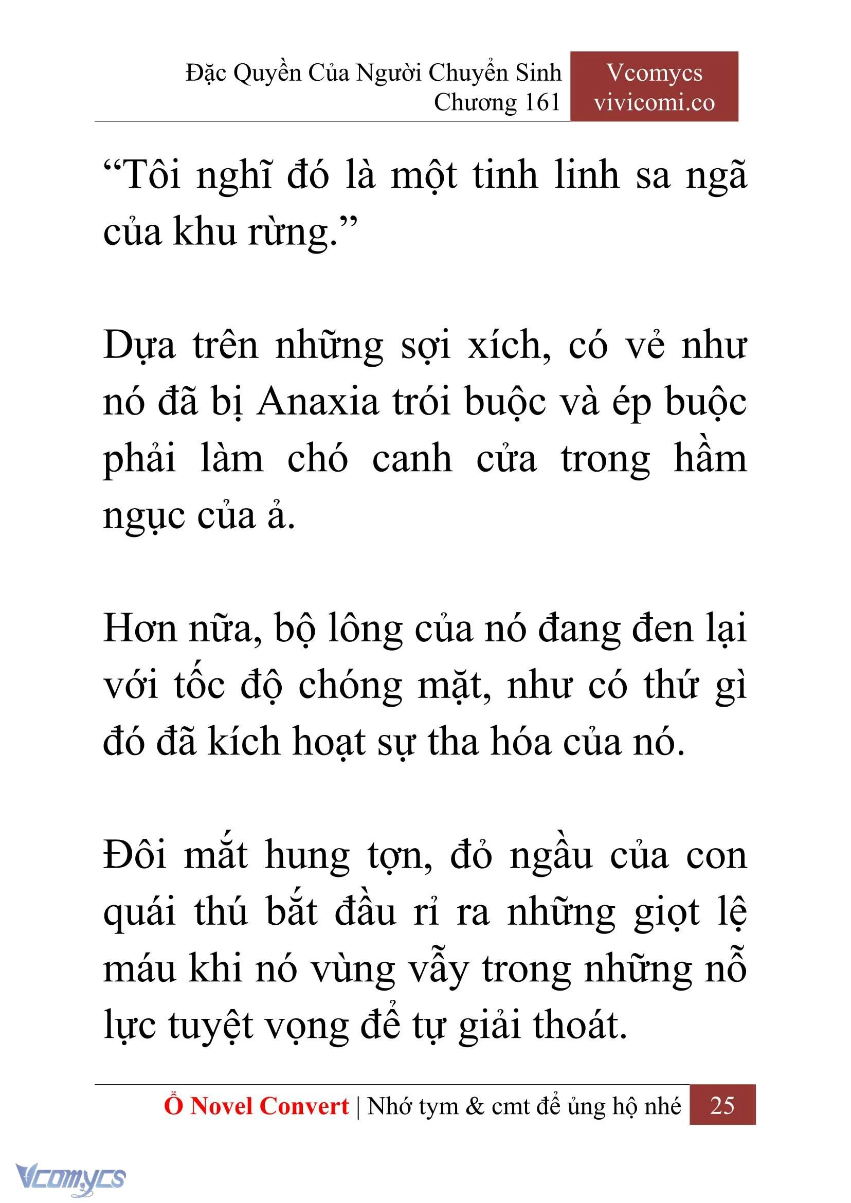 [Novel] Đặc Quyền Của Người Chuyển Sinh Chapter  161 - 27