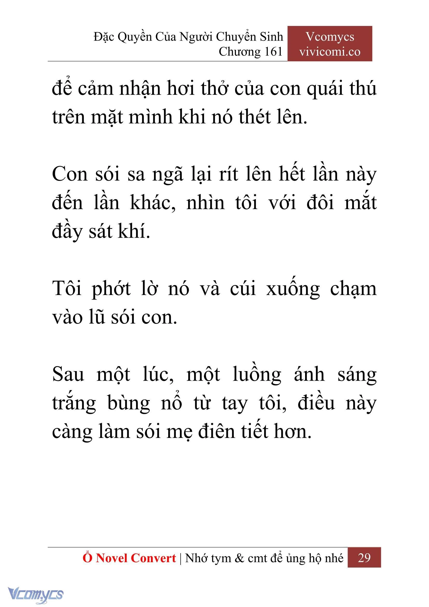 [Novel] Đặc Quyền Của Người Chuyển Sinh Chapter  161 - 31