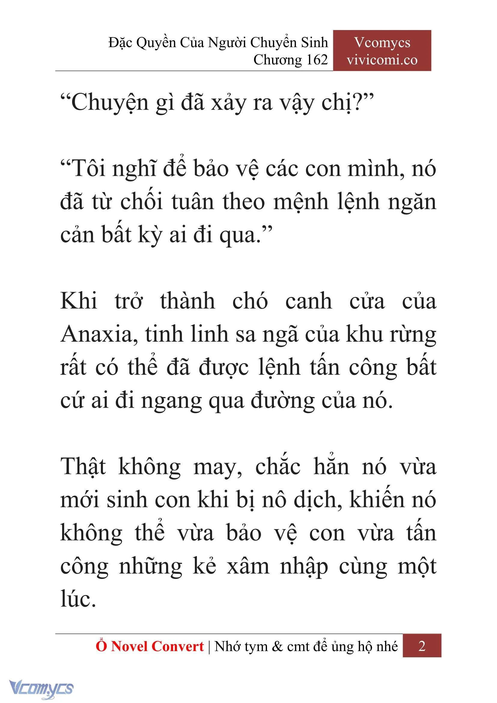 [Novel] Đặc Quyền Của Người Chuyển Sinh Chapter  162 - 4