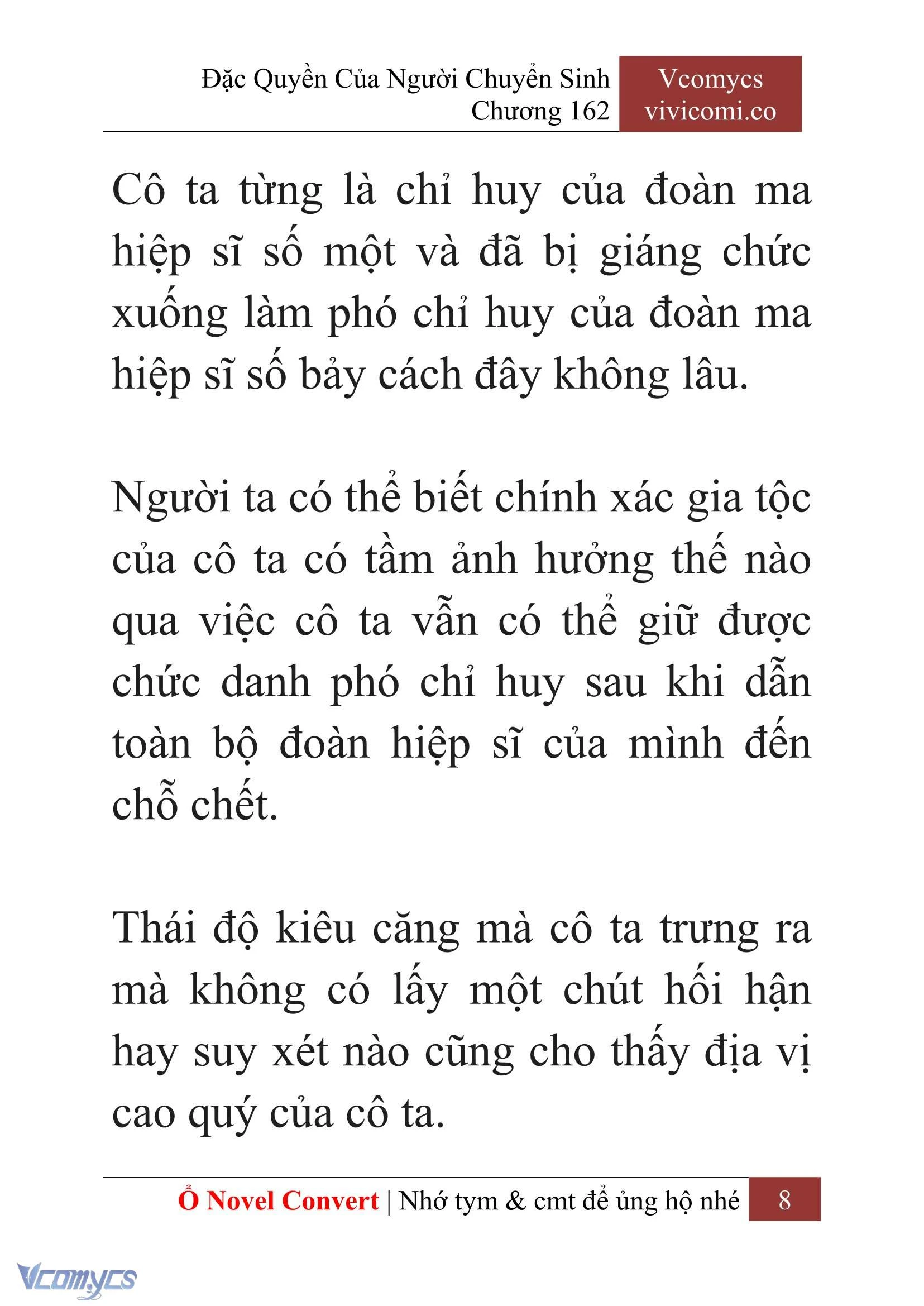 [Novel] Đặc Quyền Của Người Chuyển Sinh Chapter  162 - 10