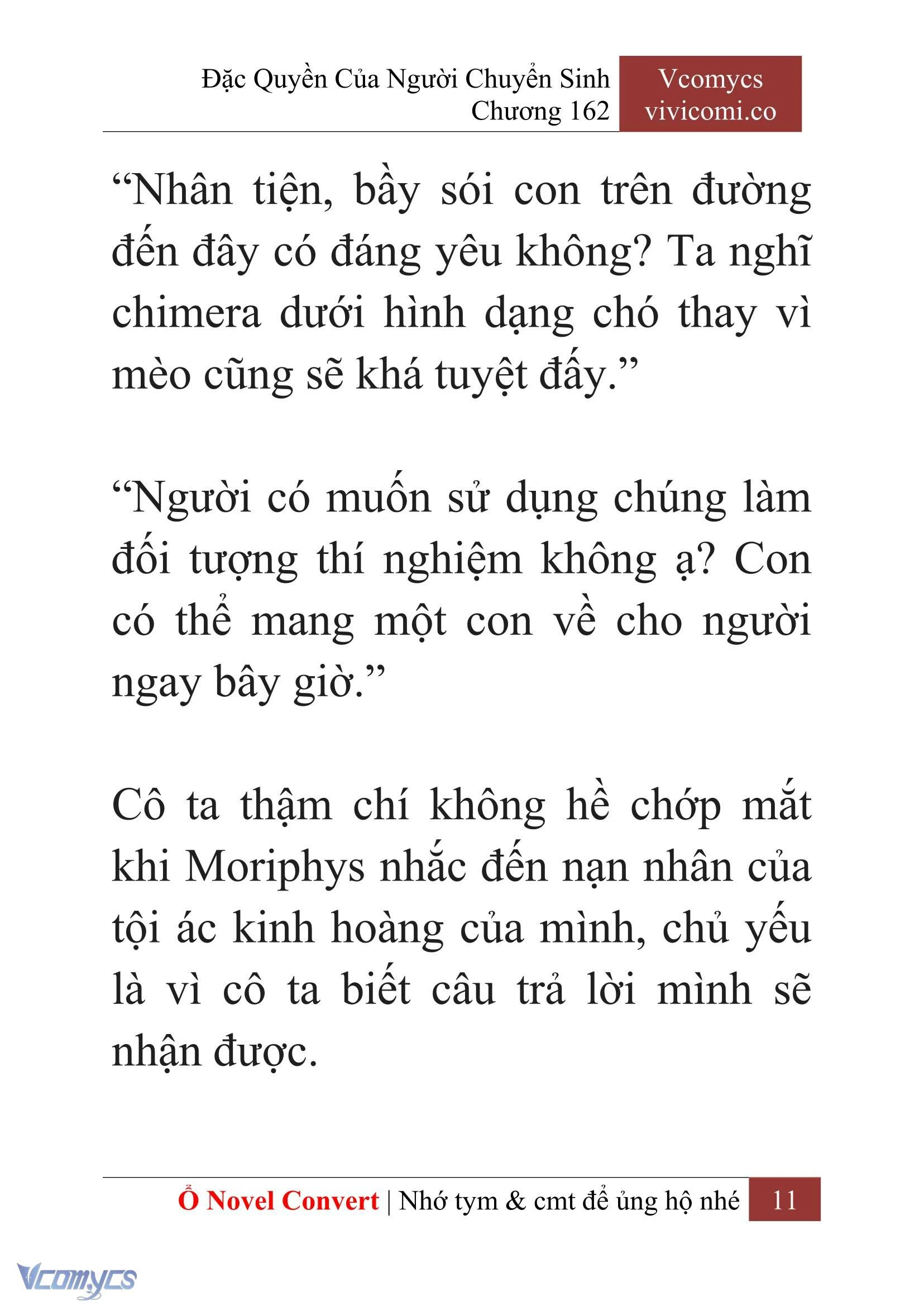 [Novel] Đặc Quyền Của Người Chuyển Sinh Chapter  162 - 13