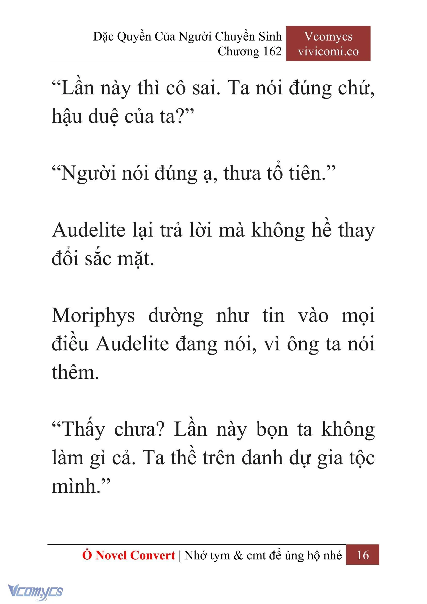 [Novel] Đặc Quyền Của Người Chuyển Sinh Chapter  162 - 18