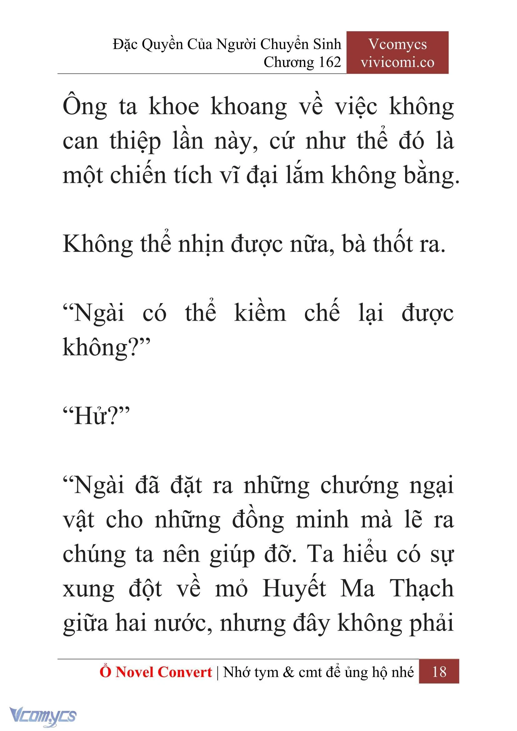[Novel] Đặc Quyền Của Người Chuyển Sinh Chapter  162 - 20