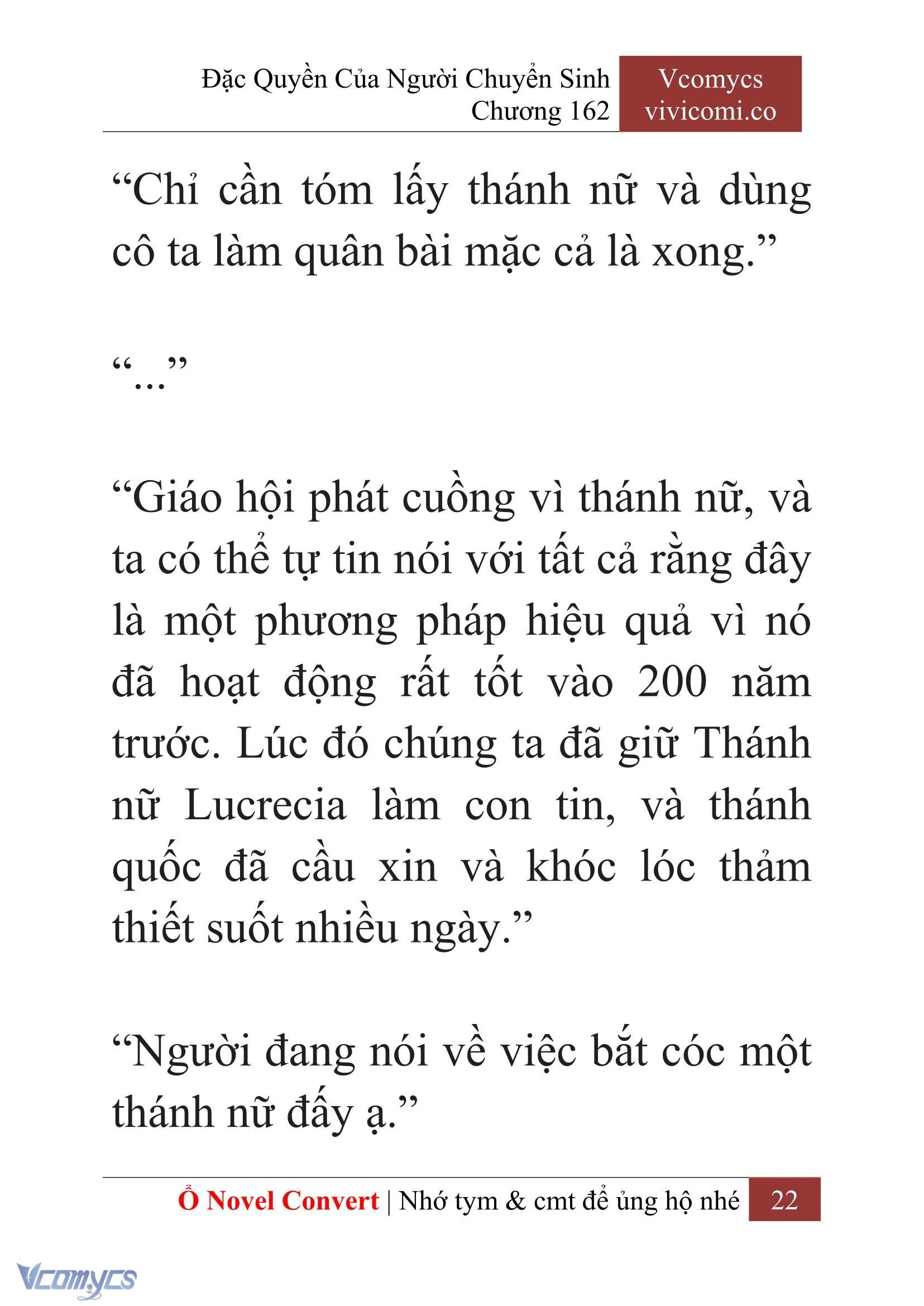 [Novel] Đặc Quyền Của Người Chuyển Sinh Chapter  162 - 24