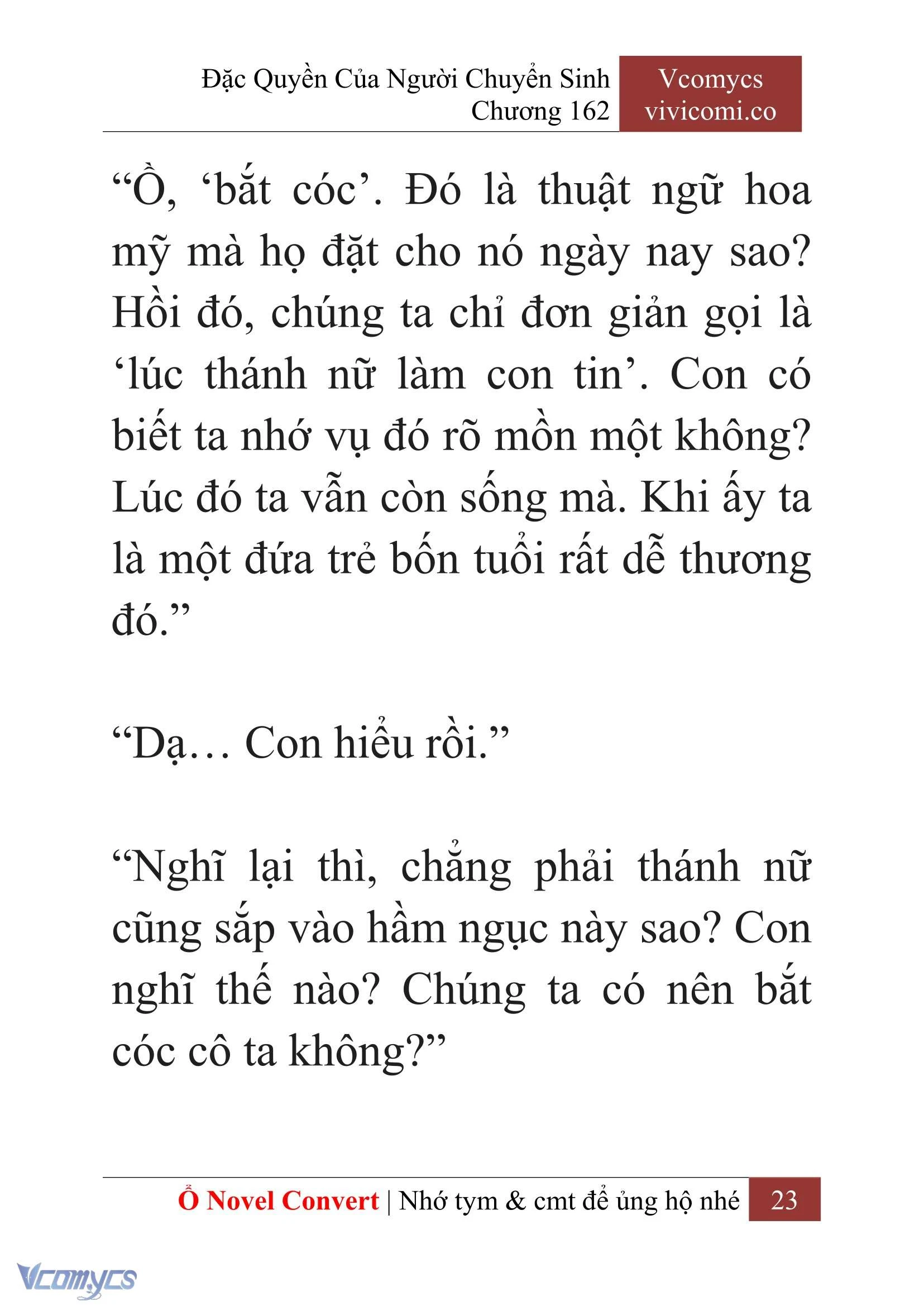 [Novel] Đặc Quyền Của Người Chuyển Sinh Chapter  162 - 25