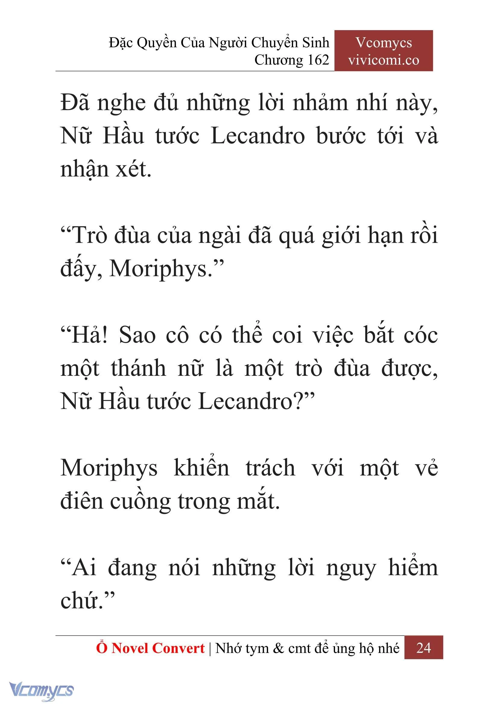 [Novel] Đặc Quyền Của Người Chuyển Sinh Chapter  162 - 26