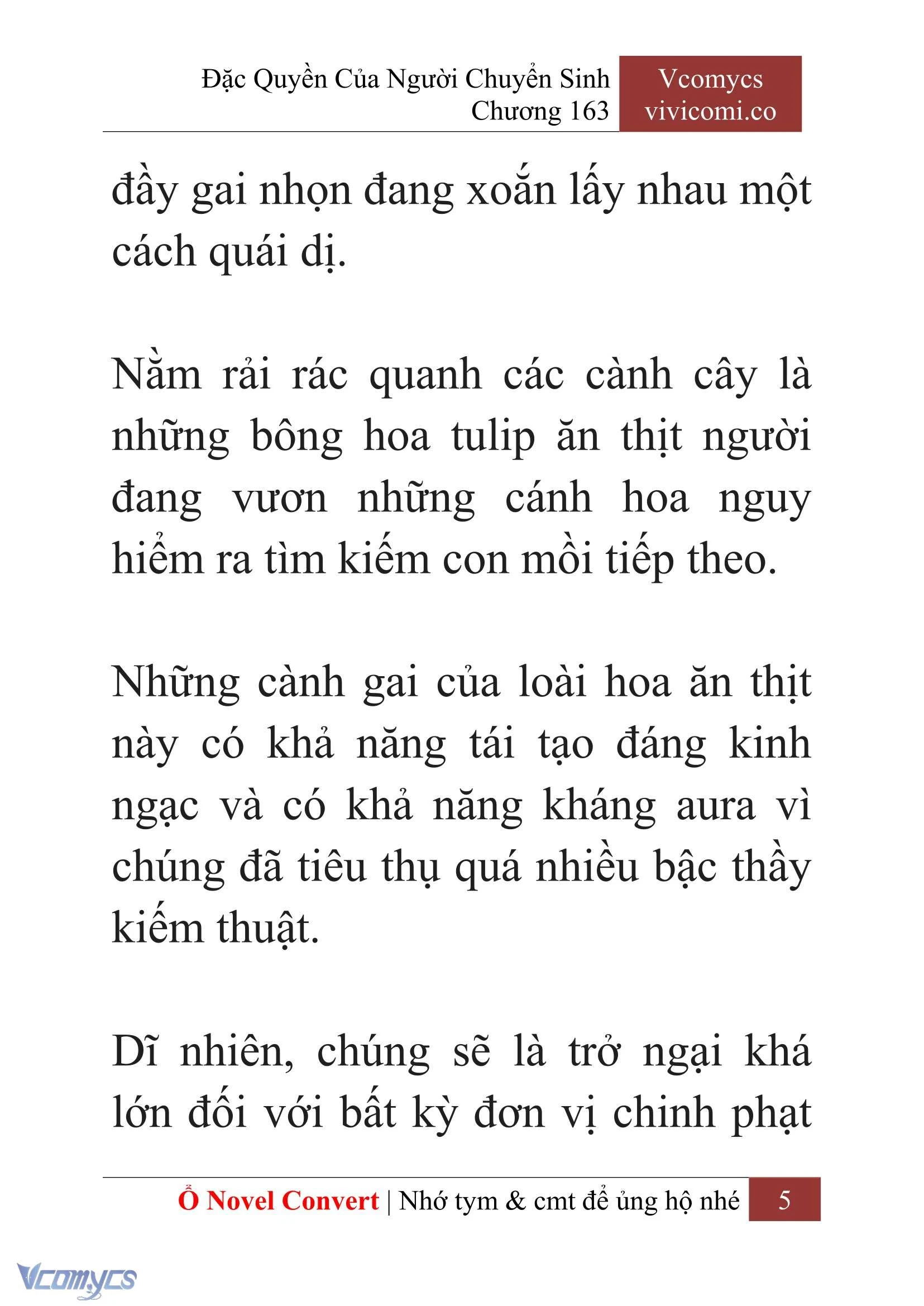 [Novel] Đặc Quyền Của Người Chuyển Sinh Chapter  163 - 7