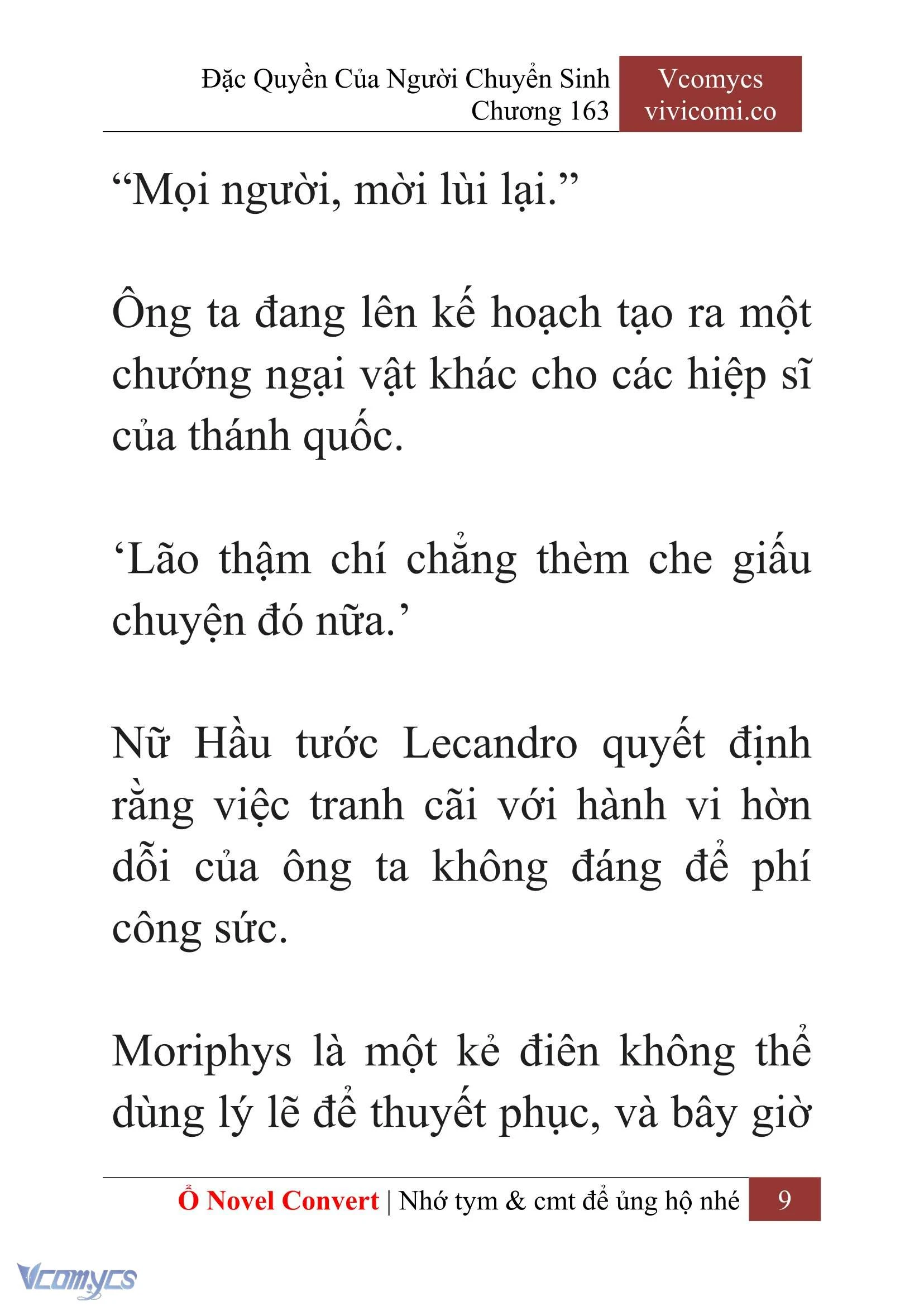 [Novel] Đặc Quyền Của Người Chuyển Sinh Chapter  163 - 11