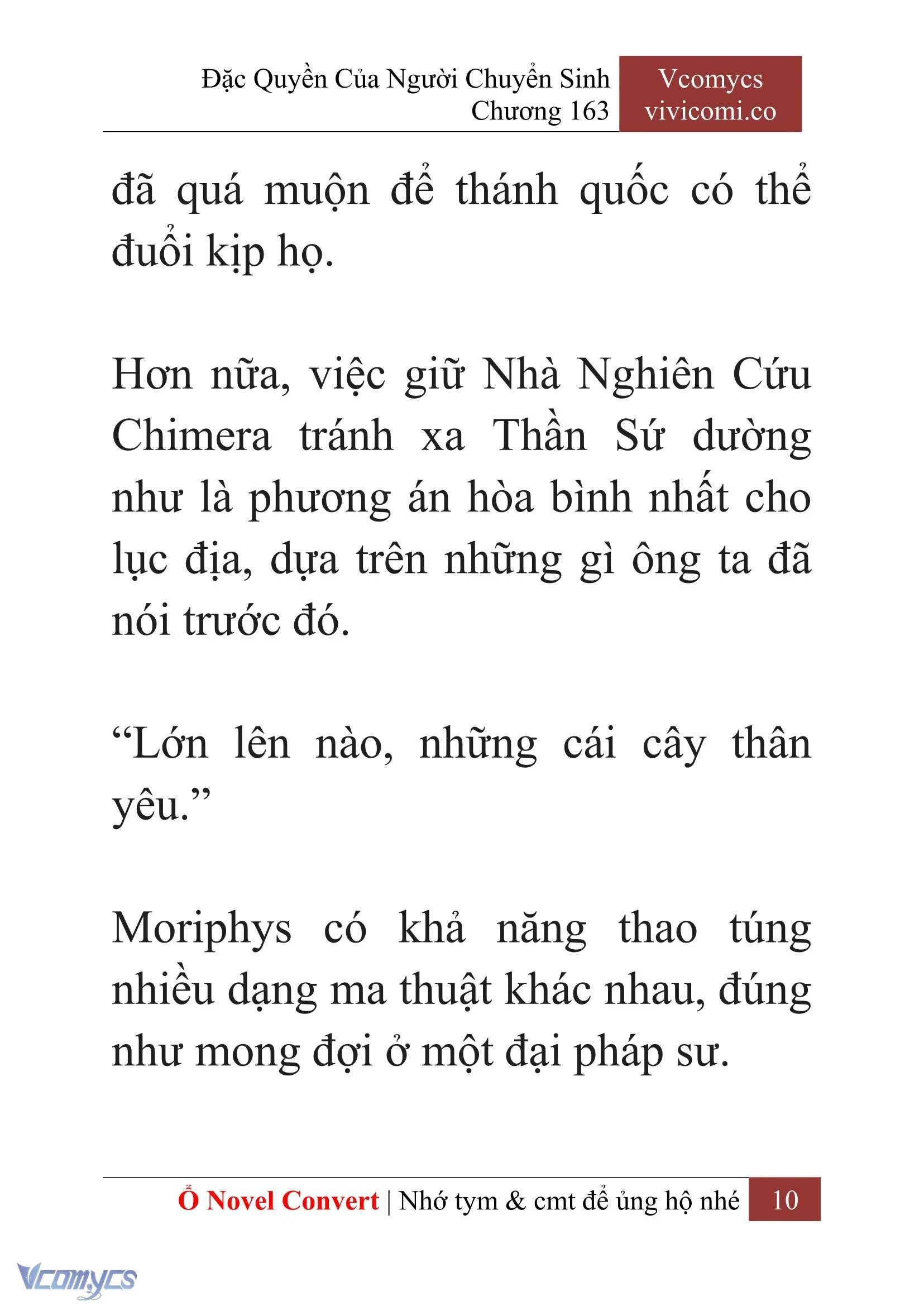 [Novel] Đặc Quyền Của Người Chuyển Sinh Chapter  163 - 12