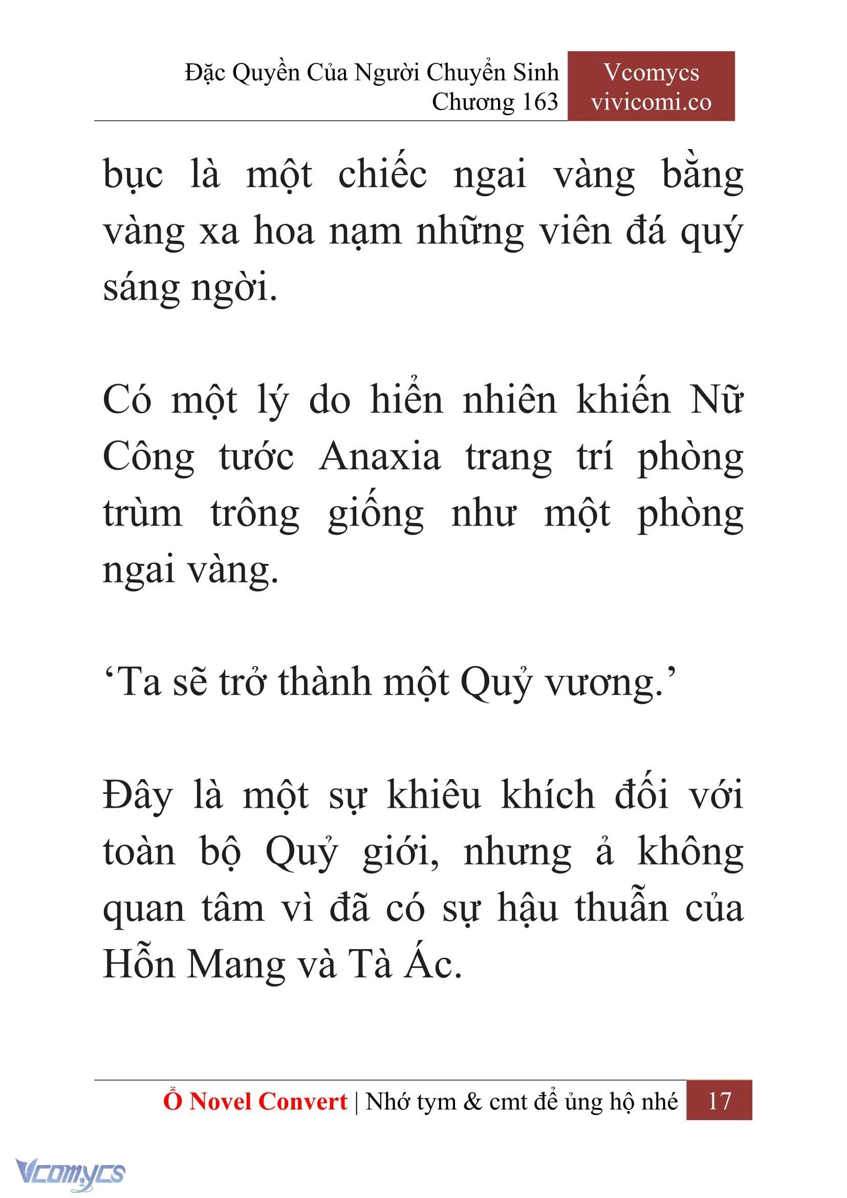 [Novel] Đặc Quyền Của Người Chuyển Sinh Chapter  163 - 19