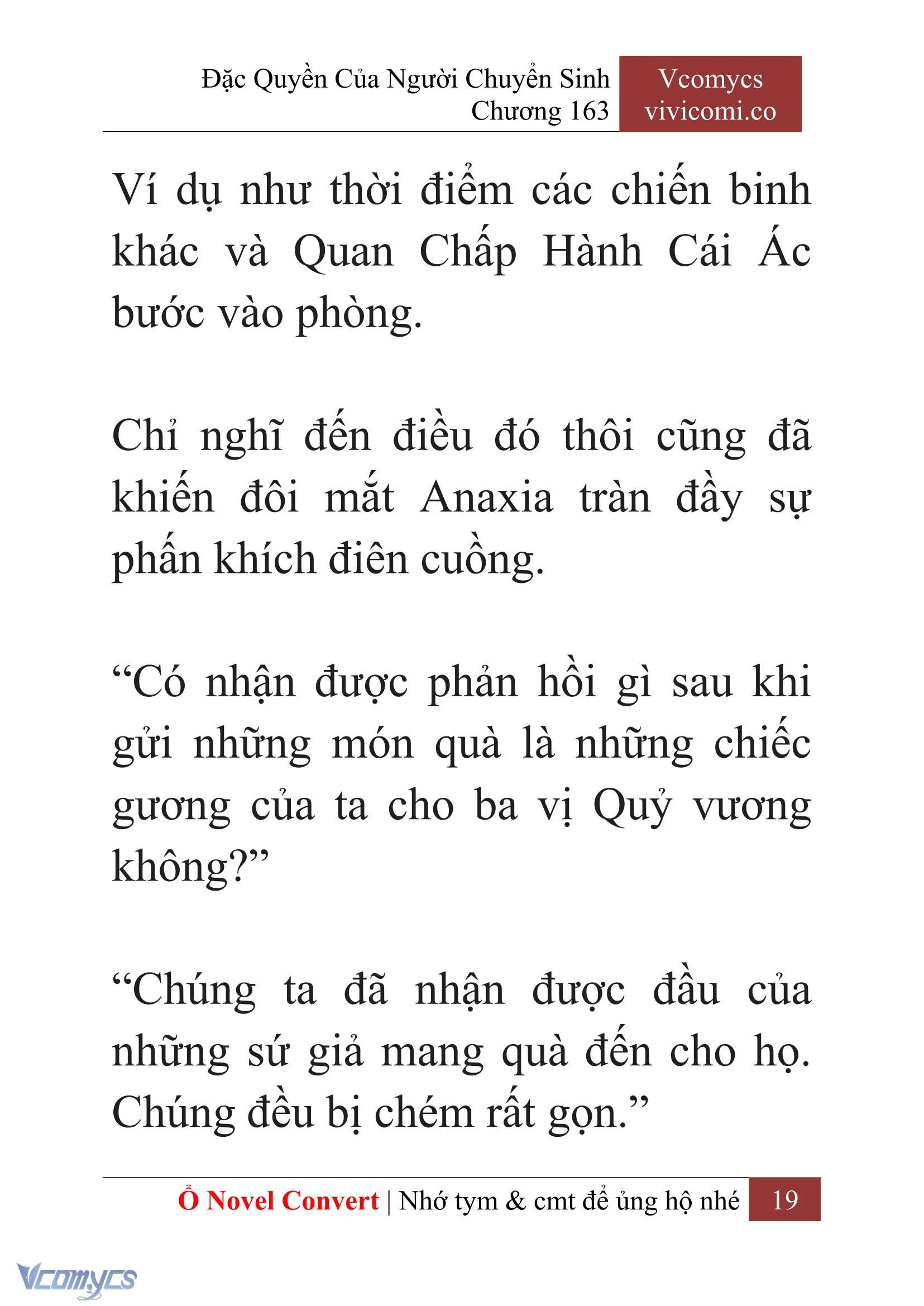 [Novel] Đặc Quyền Của Người Chuyển Sinh Chapter  163 - 21