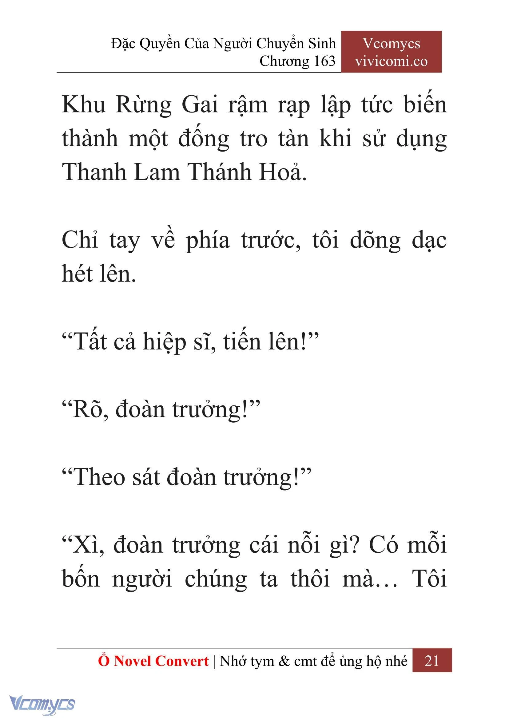 [Novel] Đặc Quyền Của Người Chuyển Sinh Chapter  163 - 23