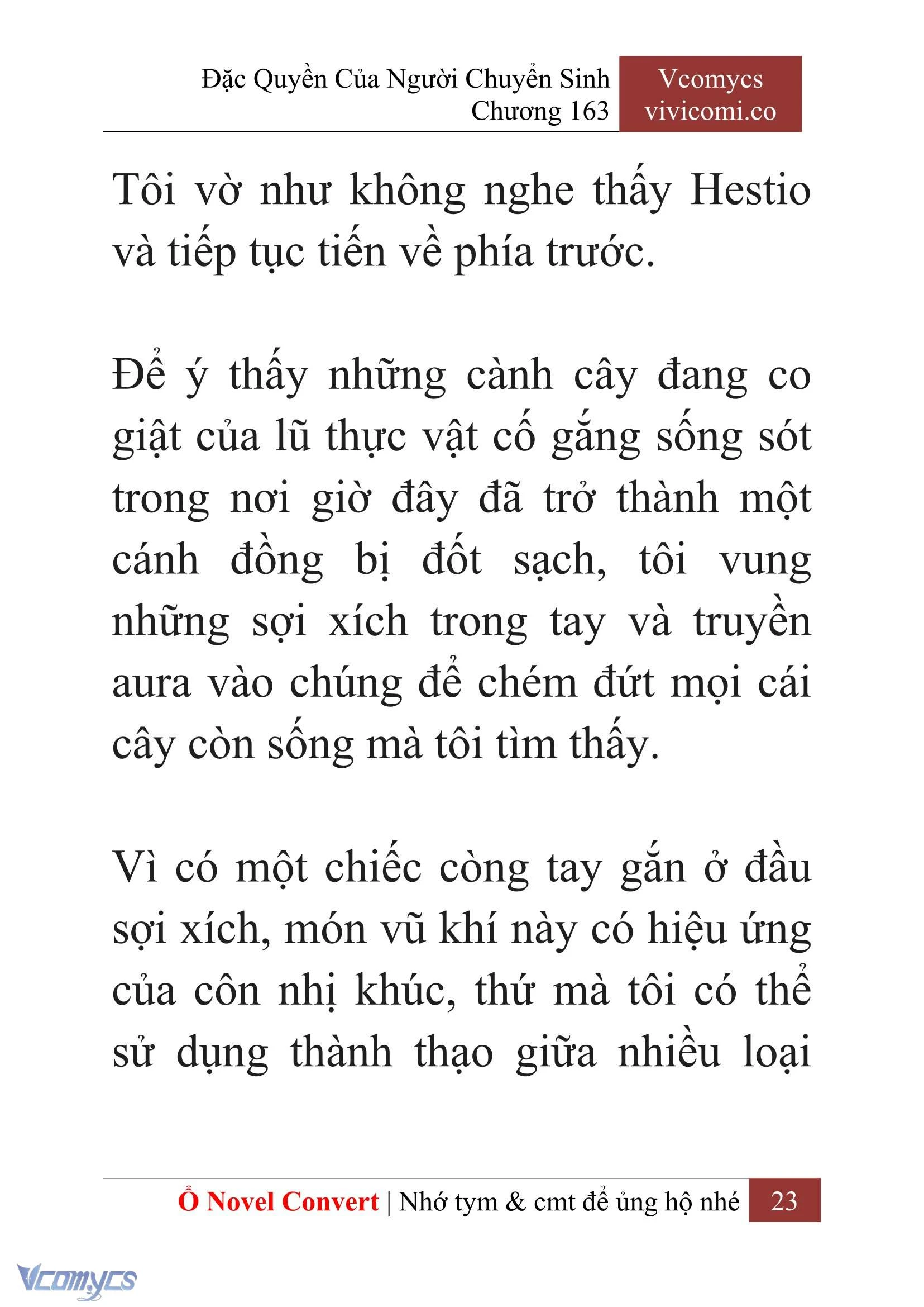 [Novel] Đặc Quyền Của Người Chuyển Sinh Chapter  163 - 25