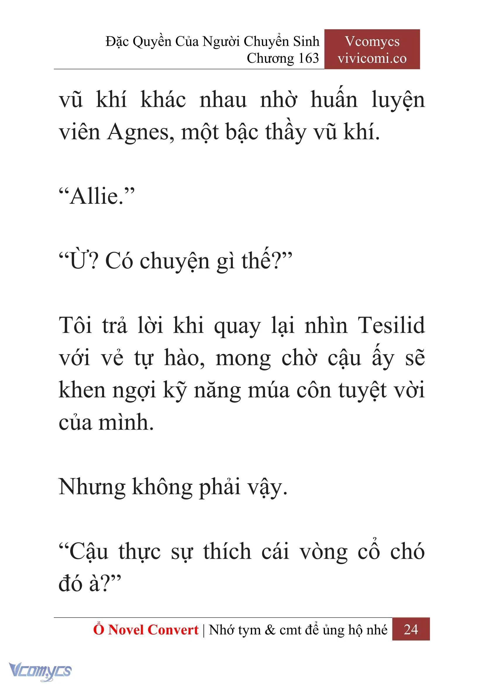 [Novel] Đặc Quyền Của Người Chuyển Sinh Chapter  163 - 26