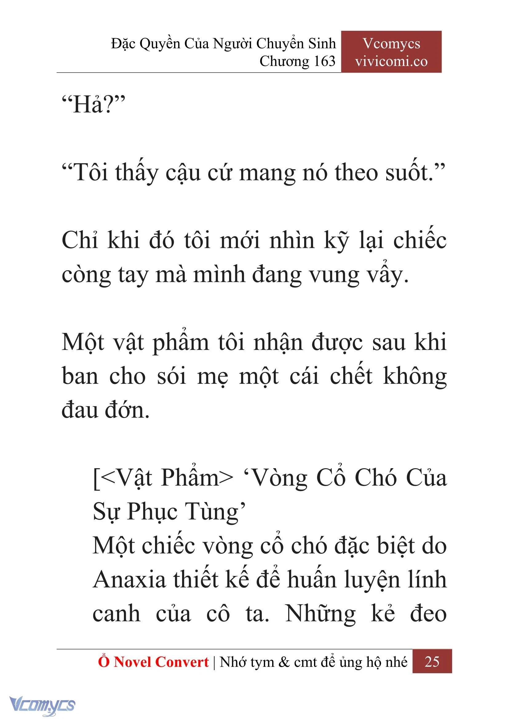[Novel] Đặc Quyền Của Người Chuyển Sinh Chapter  163 - 27
