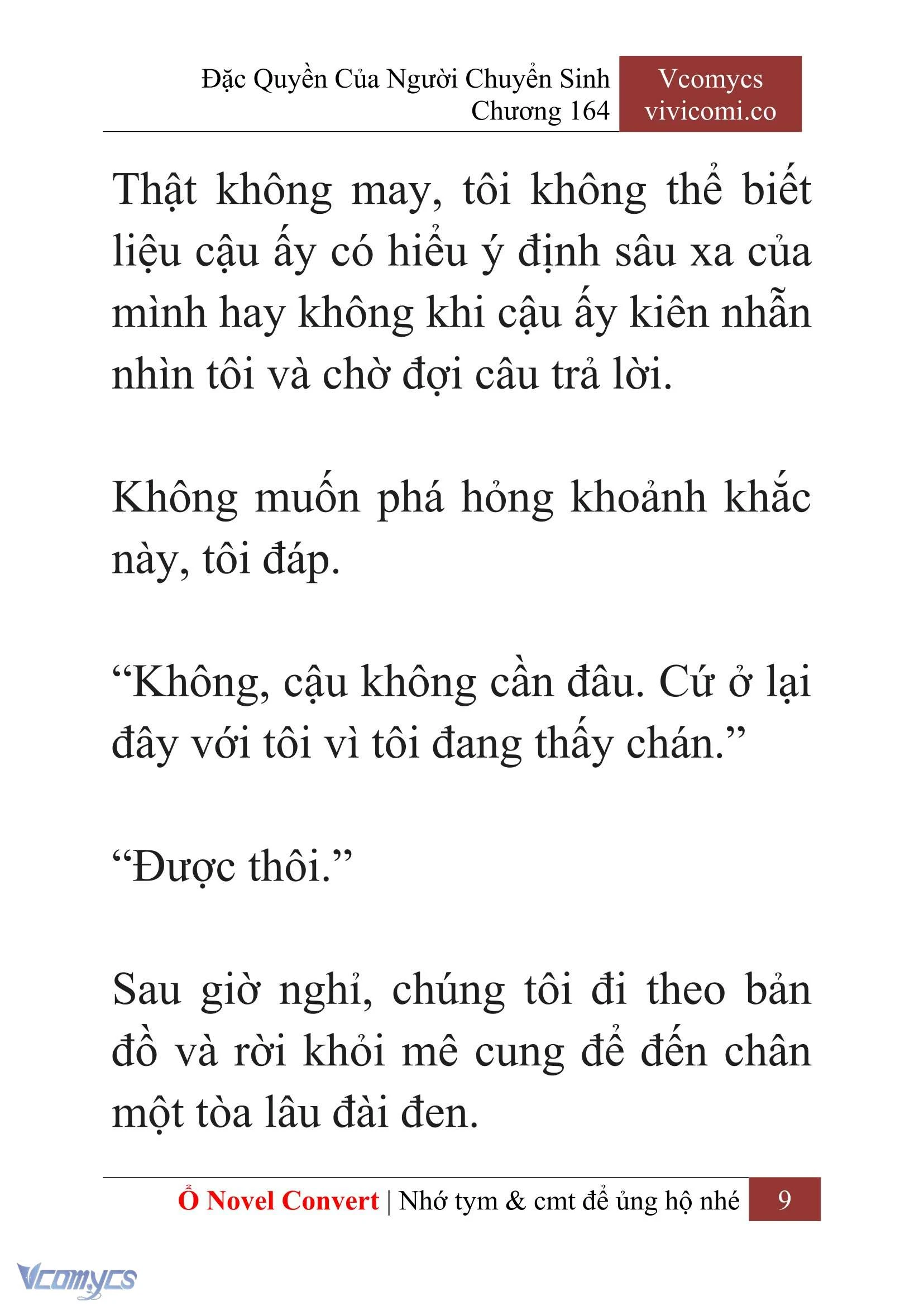 [Novel] Đặc Quyền Của Người Chuyển Sinh Chapter  164 - 11
