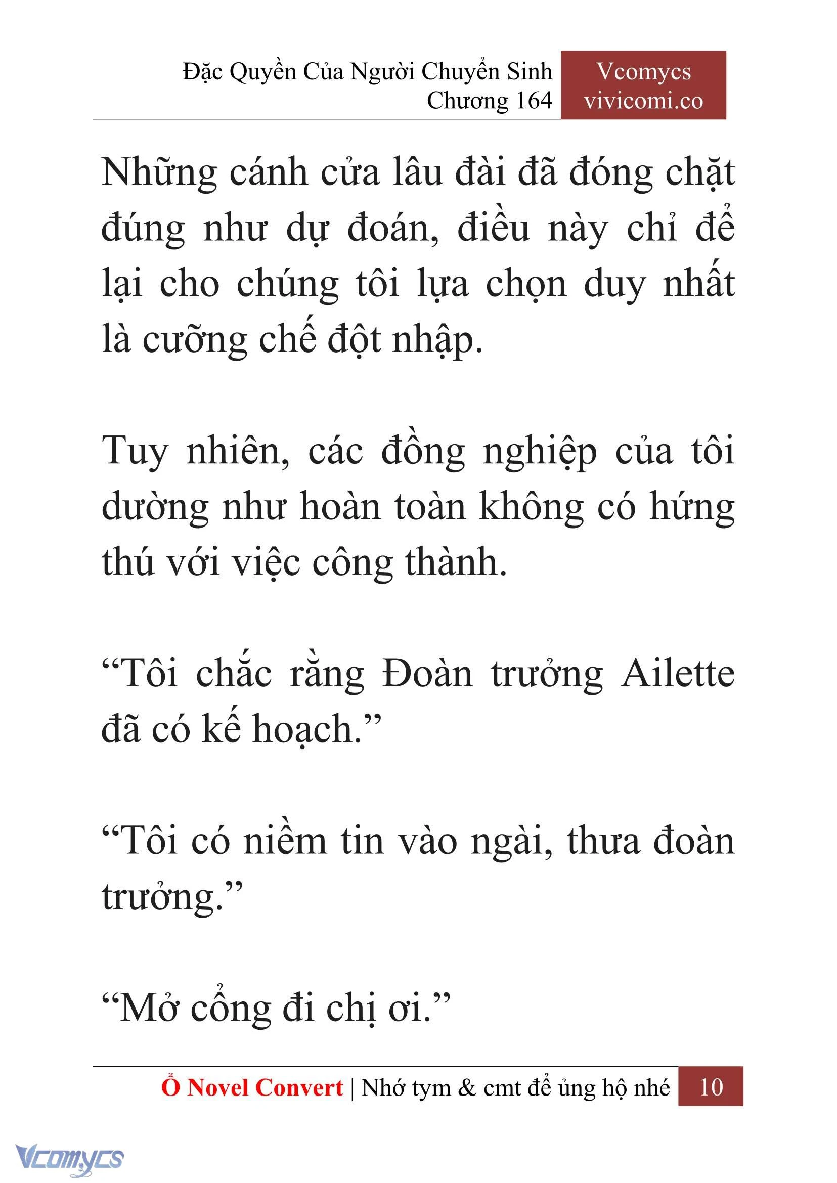 [Novel] Đặc Quyền Của Người Chuyển Sinh Chapter  164 - 12