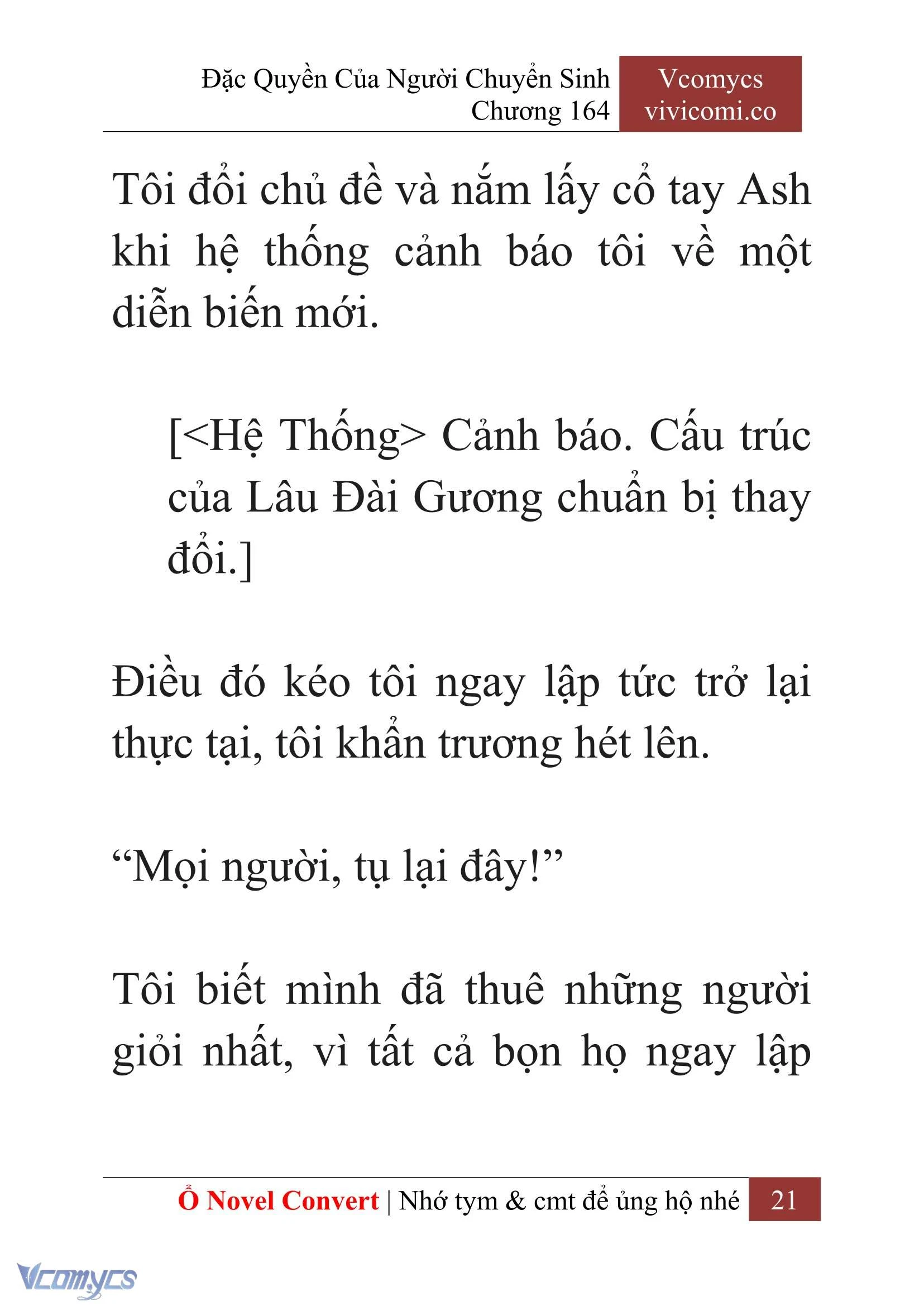 [Novel] Đặc Quyền Của Người Chuyển Sinh Chapter  164 - 23