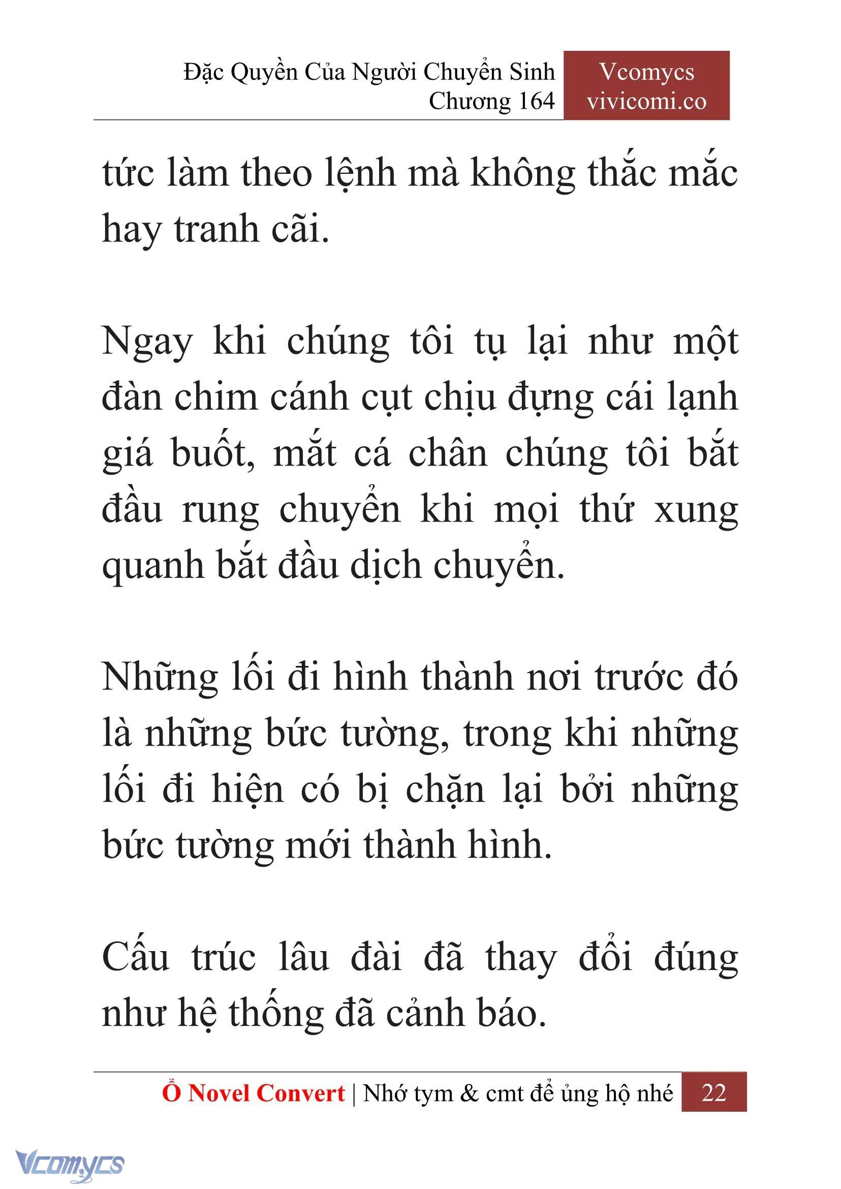 [Novel] Đặc Quyền Của Người Chuyển Sinh Chapter  164 - 24