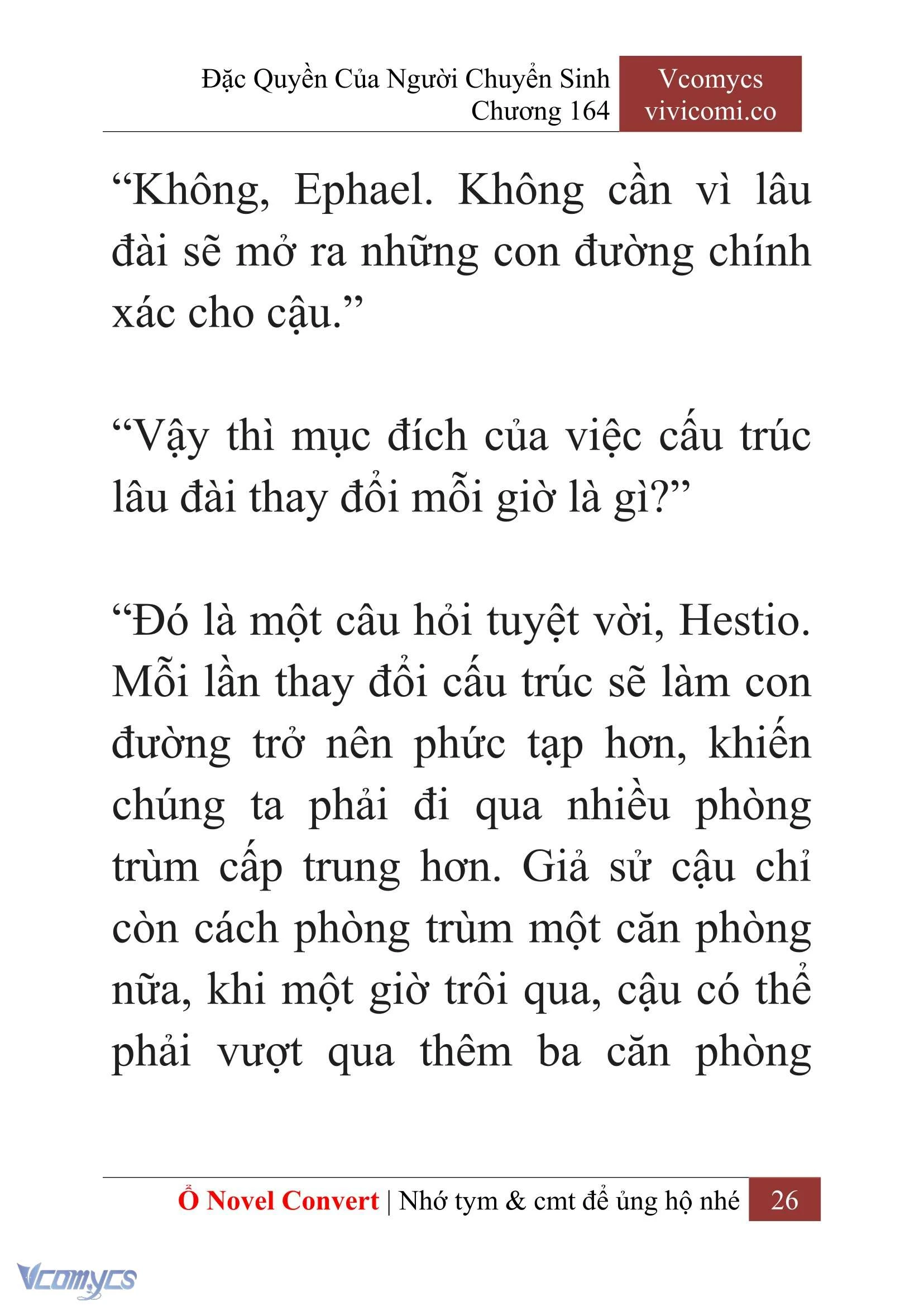 [Novel] Đặc Quyền Của Người Chuyển Sinh Chapter  164 - 28