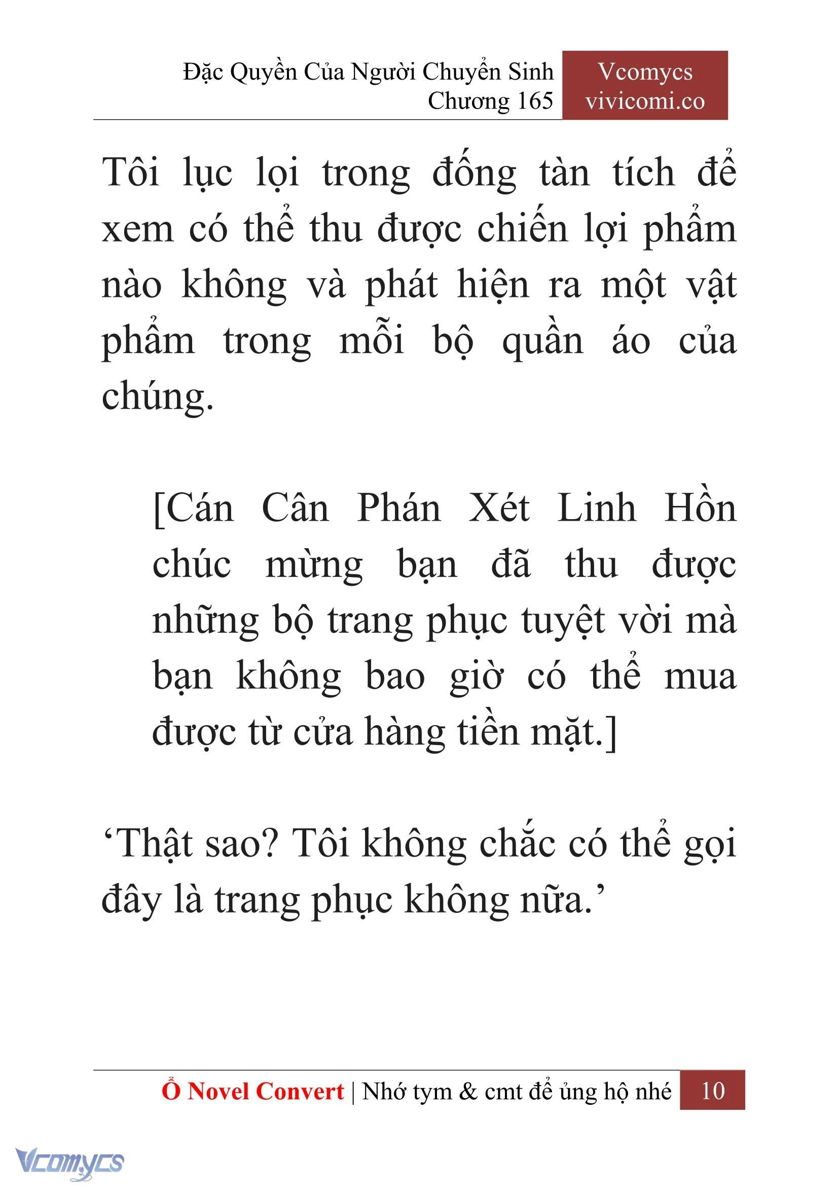 [Novel] Đặc Quyền Của Người Chuyển Sinh Chapter  165 - 12