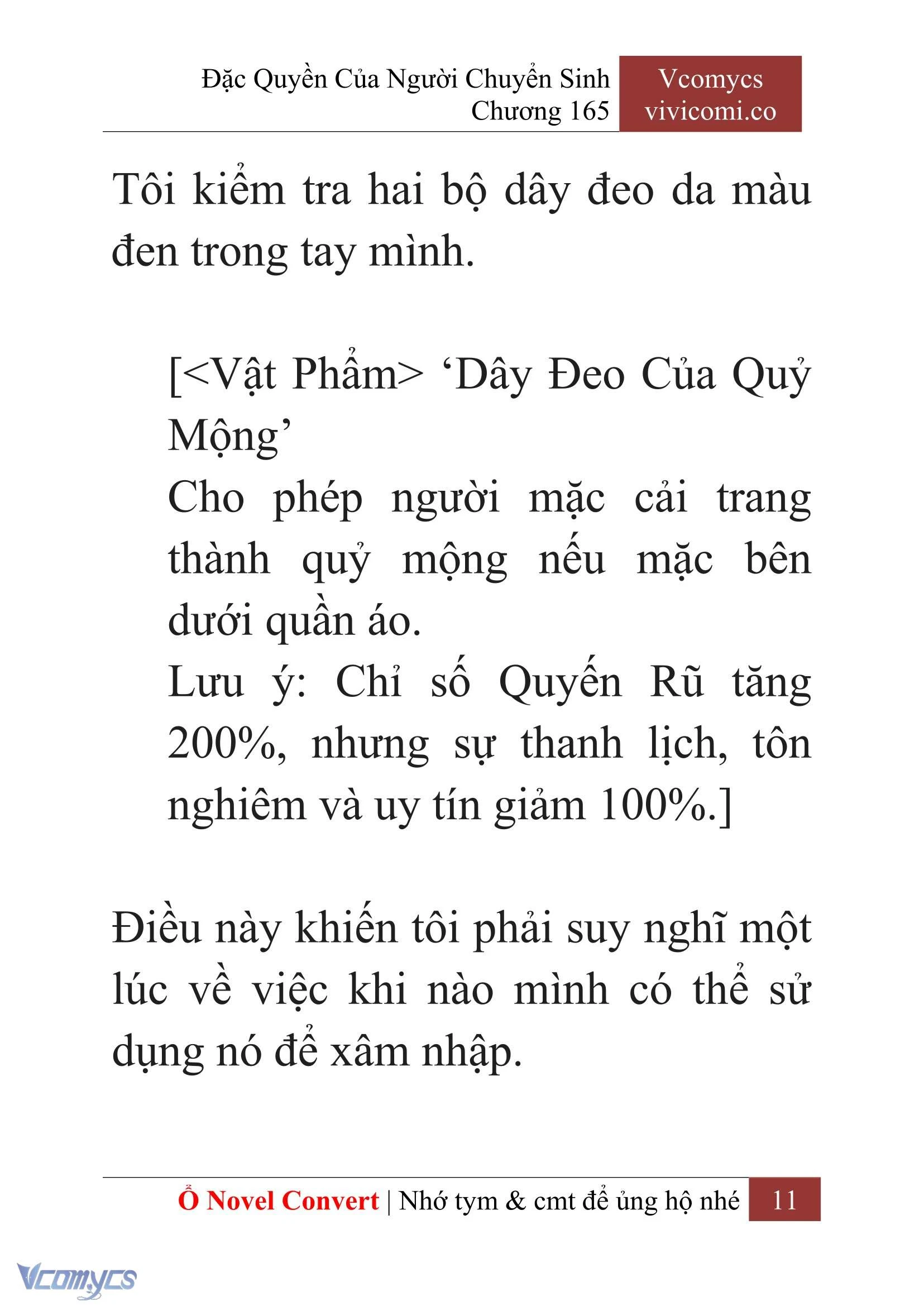 [Novel] Đặc Quyền Của Người Chuyển Sinh Chapter  165 - 13